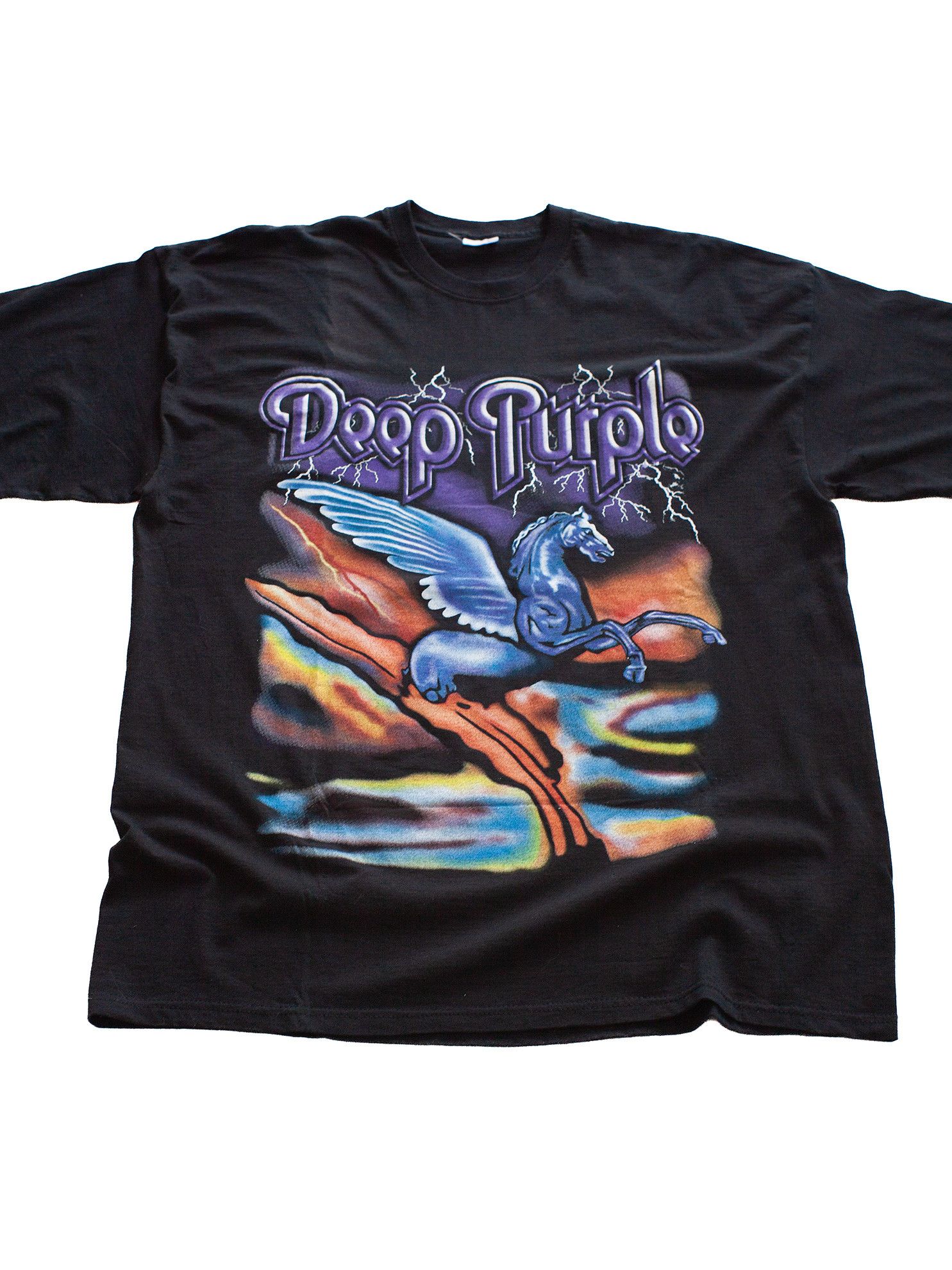 Band Tees Vintage 00s Deep Purple Metal Band Promo T-Shirt Size US XL / EU 56 / 4 - 1 Thumbnail