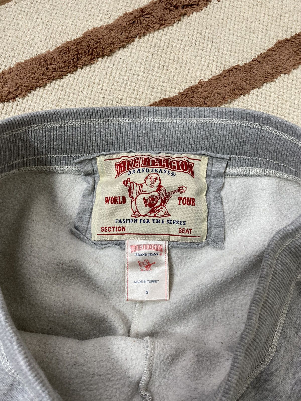 True Religion VINTAGE TRUE RELIGION WMNS GRAY SWEATPANTS Size 32" / US 10 / IT 46 - 4 Thumbnail