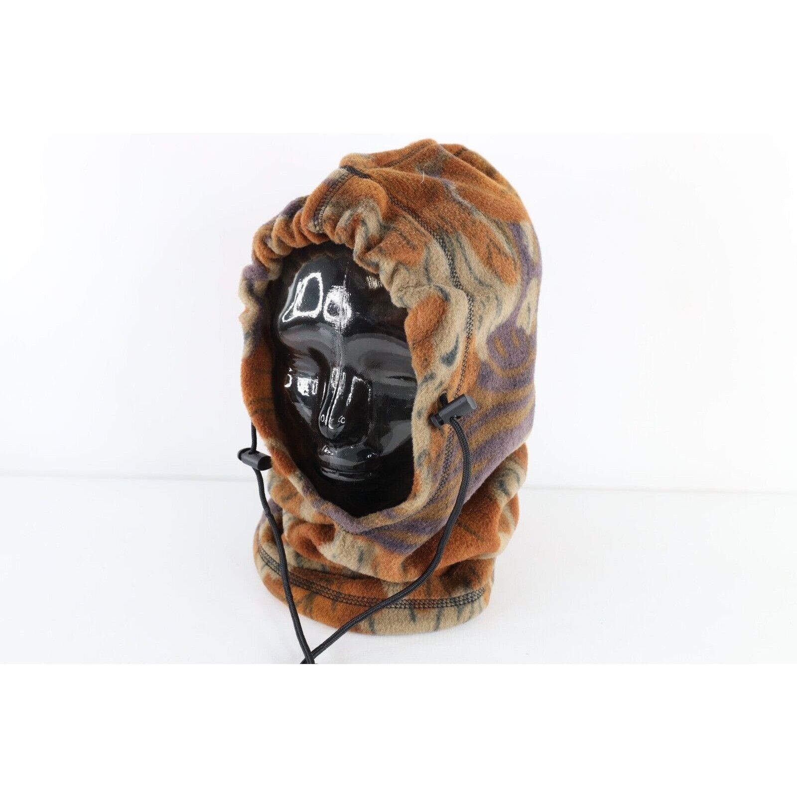 Vintage Vintage 90s Streetwear Fleece Camouflage Pullover Balaclava Size ONE SIZE - 1 Thumbnail