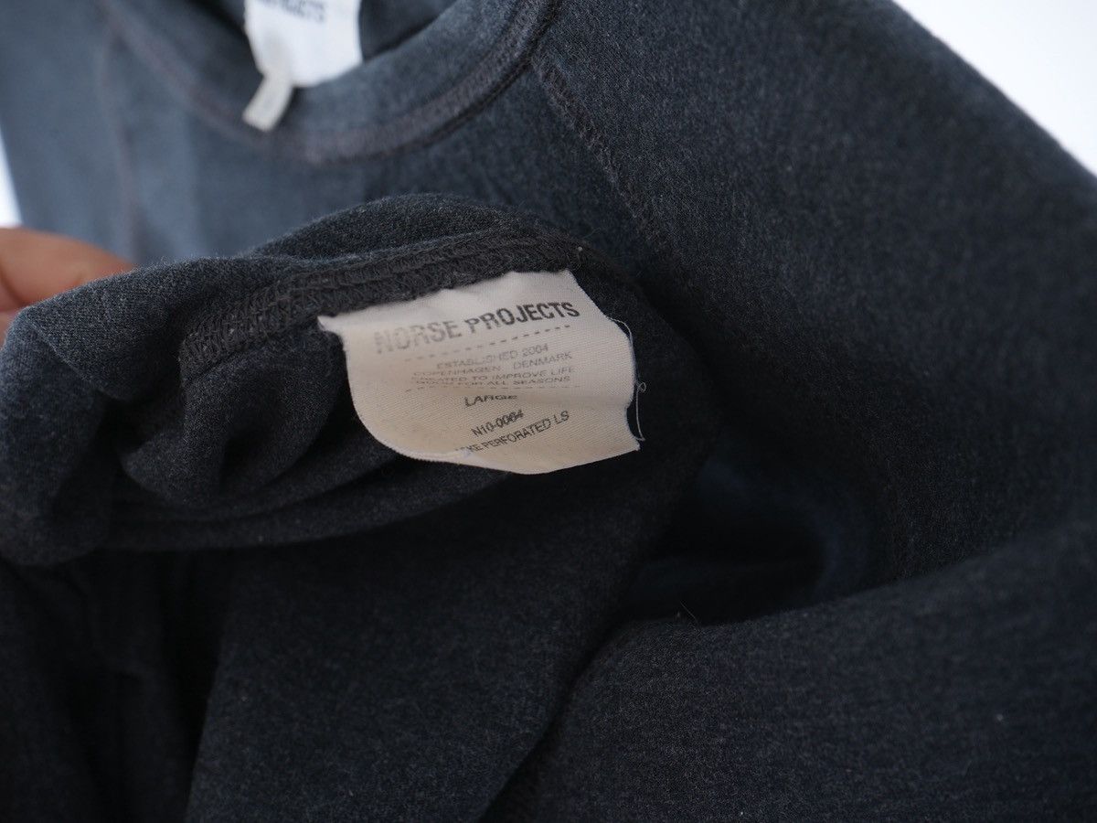 Norse Projects NORSE PROJECTS Aske Mesh Mellange Long Sleeve Shirt Size US L / EU 52-54 / 3 - 4 Thumbnail