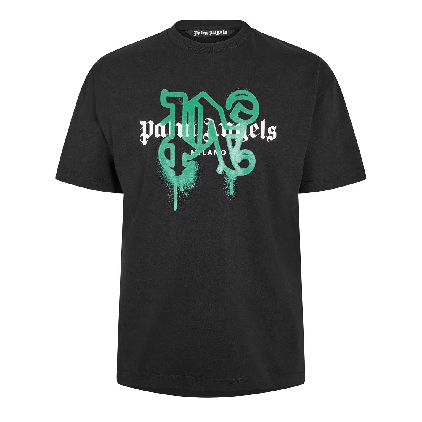 Palm Angels o1g2r1mq0426 Milan T-Shirt in Black Size US XS / EU 42 / 0 - 1 Thumbnail