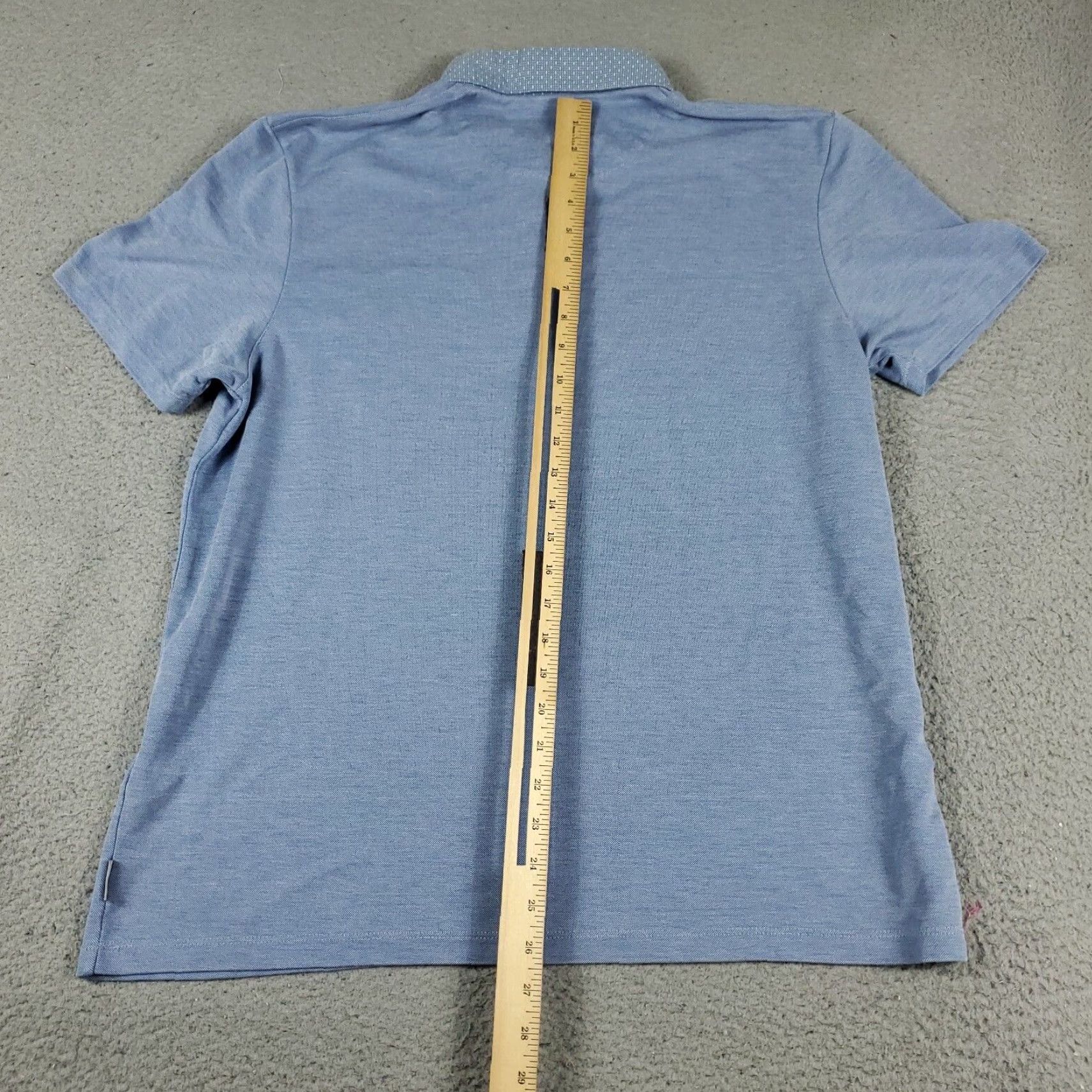 Ted Baker Ted Baker Polo Shirt Mens Size 5 Blue Casual Short Sleeve Regular Fit Size US S / EU 44-46 / 1 - 4 Thumbnail