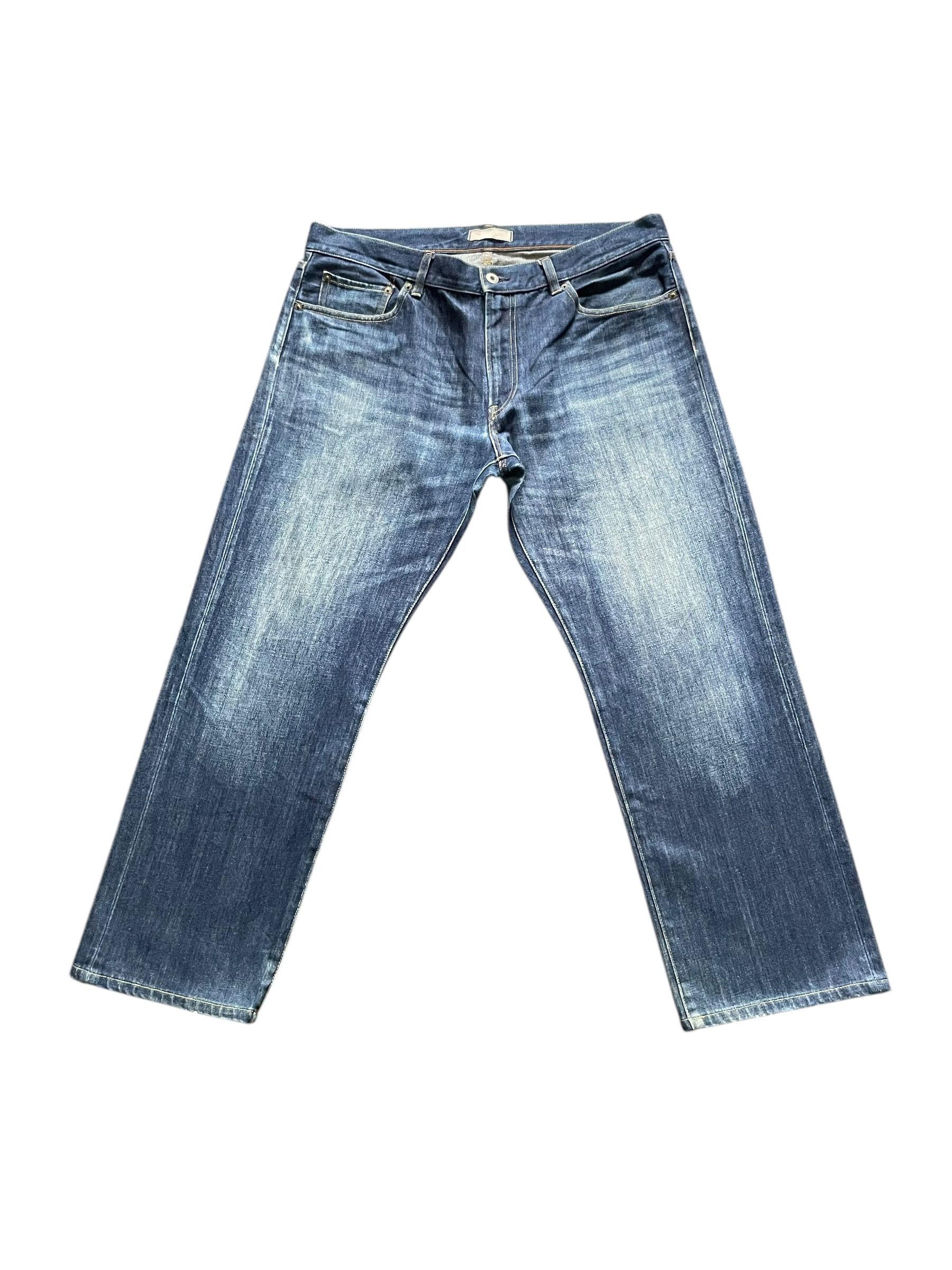 Japanese Brand × Uniqlo Uniqlo Indigo Straight Cut Denim Size US 38 / EU 54 - 1 Thumbnail