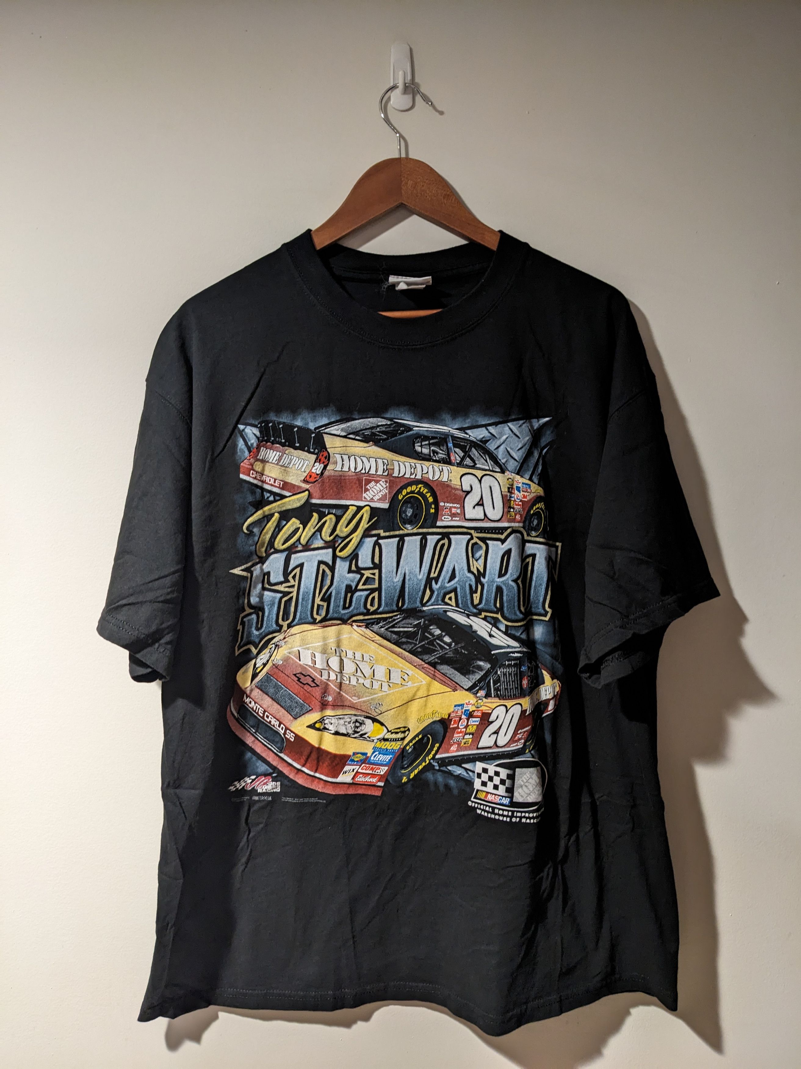 Chase Authentics × NASCAR × Vintage Vintage 2008 Tony Stewart Nascar Chase Authentic T-Shirt Size US XL / EU 56 / 4 - 1 Thumbnail