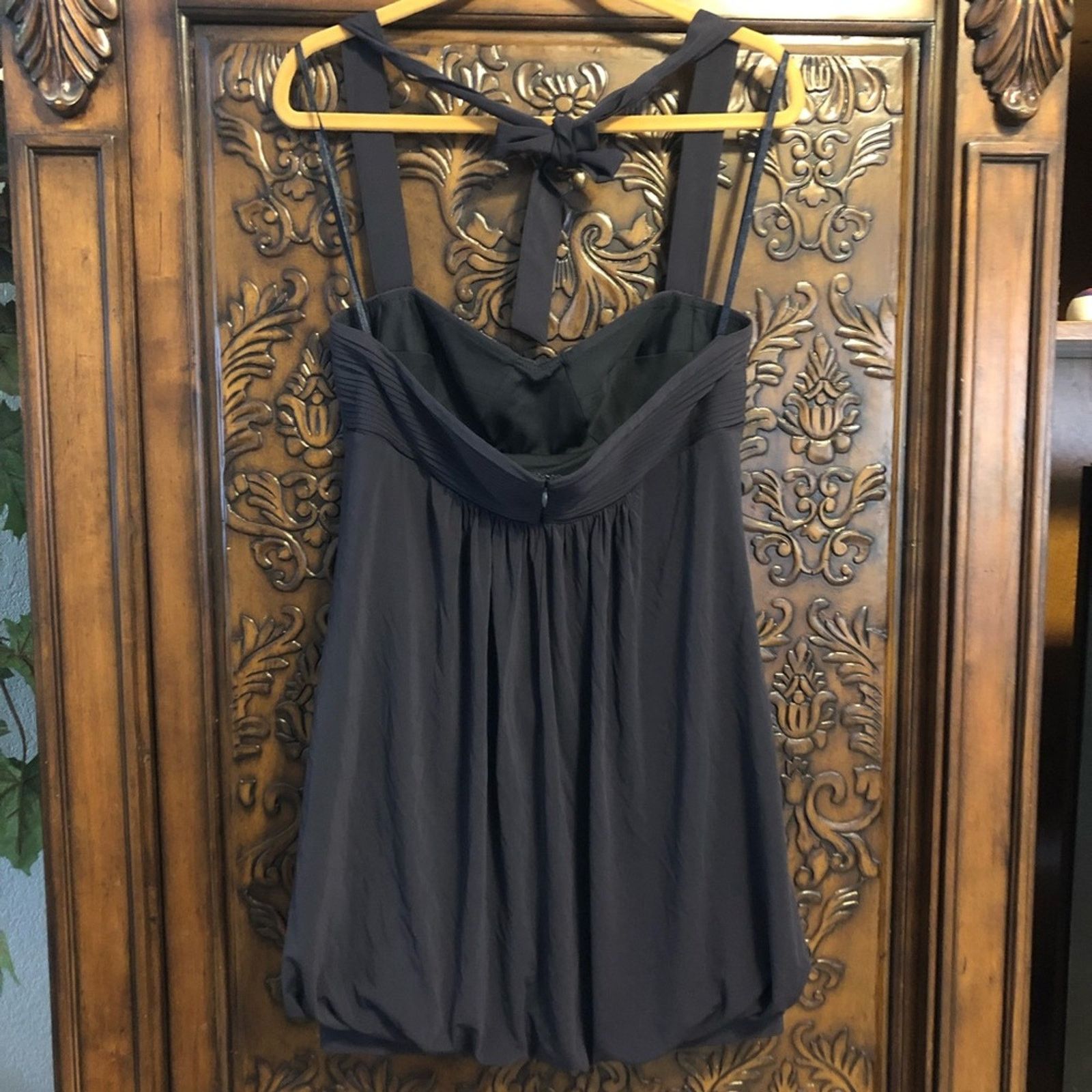 Bcbgmaxazria BCBG black pleated bust bubble style dress M Size M / US 6-8 / IT 42-44 - 6 Thumbnail