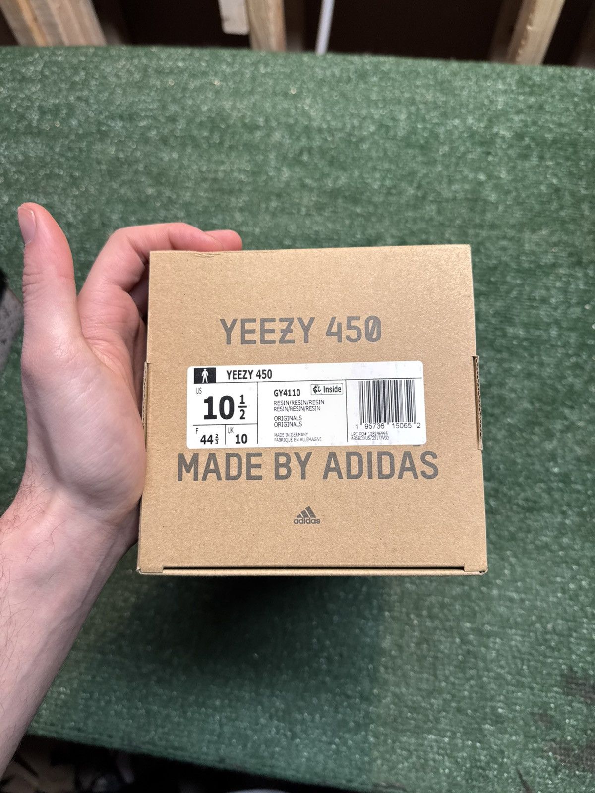 Adidas Adidas Yeezy 450 Resin Size 10.5 Size US 10.5 / EU 43-44 - 11 Thumbnail