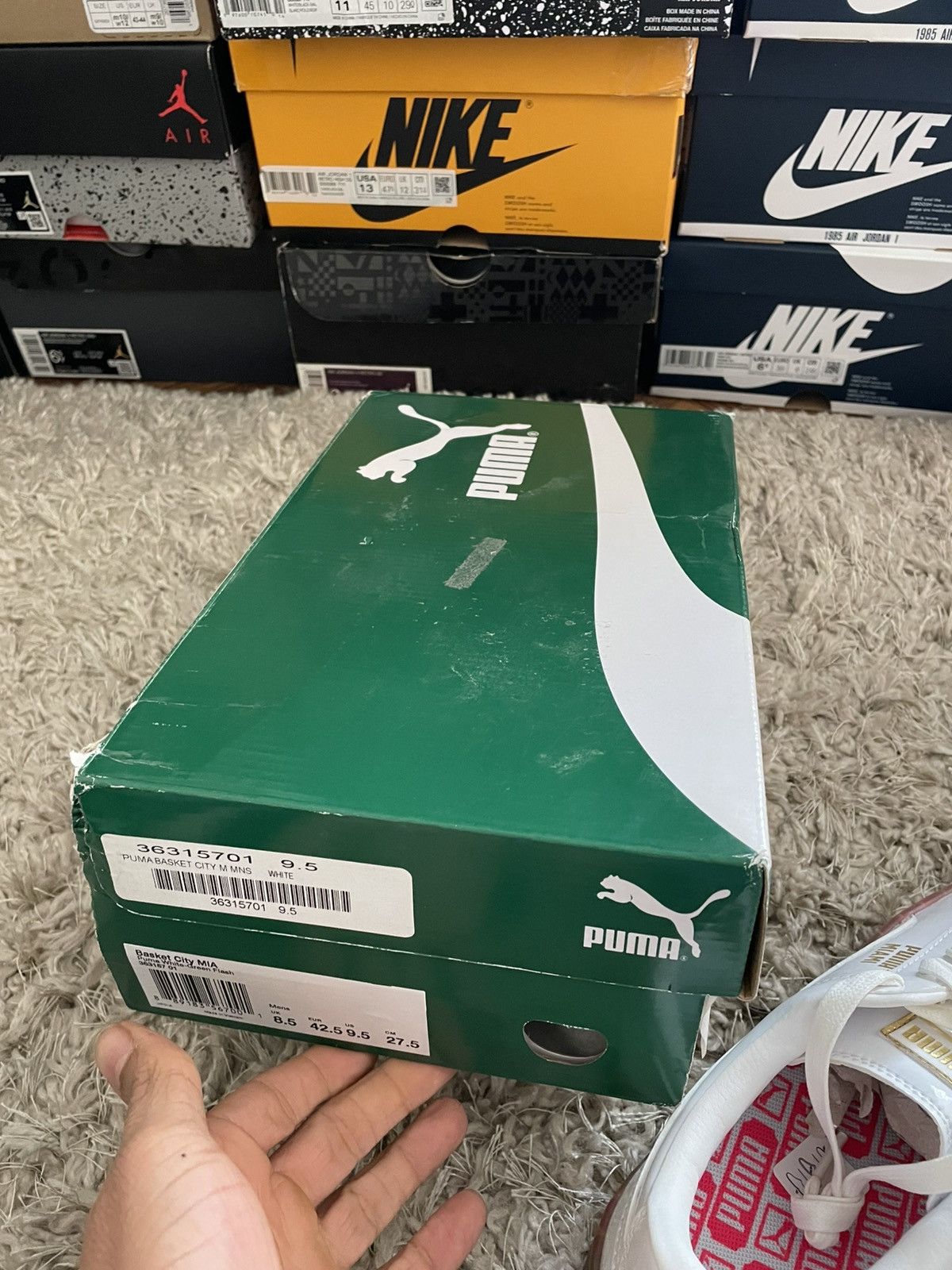 Puma Puma Basket City Miami Lows Size US 9.5 / EU 42-43 - 10 Thumbnail