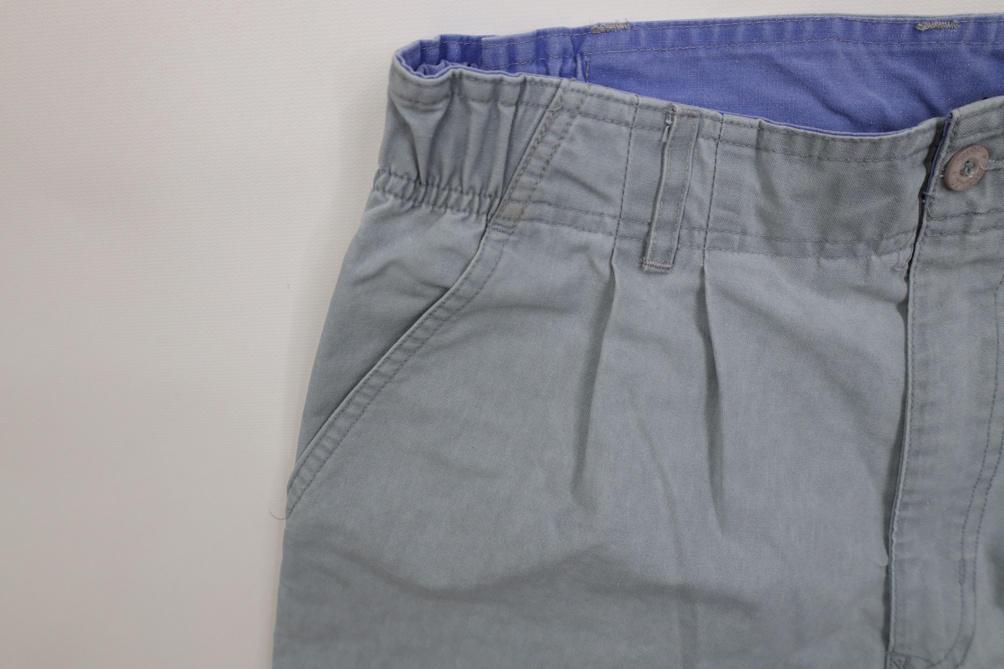Vintage Vintage 80s 90s Streetwear Stonewash Above Knee Surf Shorts Size US 32 / EU 48 - 7 Thumbnail