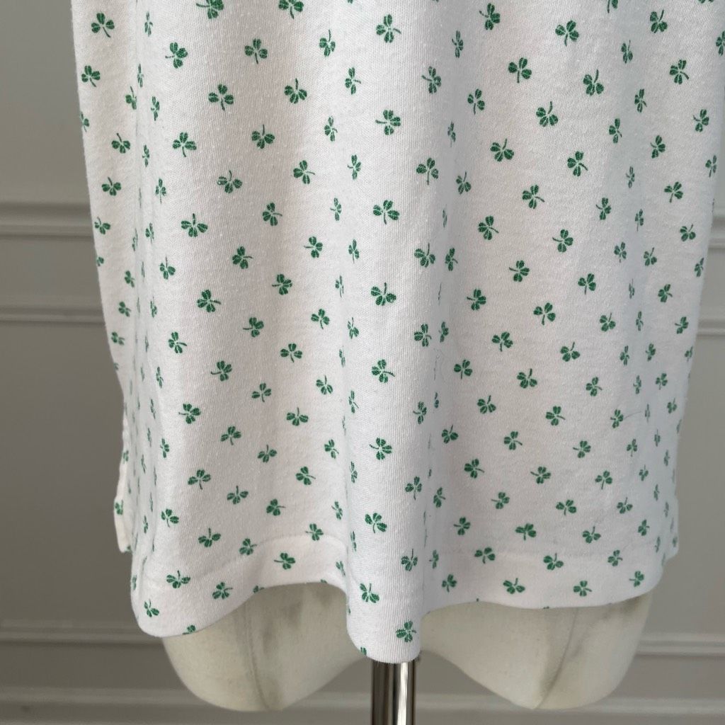 Vintage Vintage 80s Reed Hunter Shamrock Cropped Polo Shirt S M Size S / US 4 / IT 40 - 4 Thumbnail