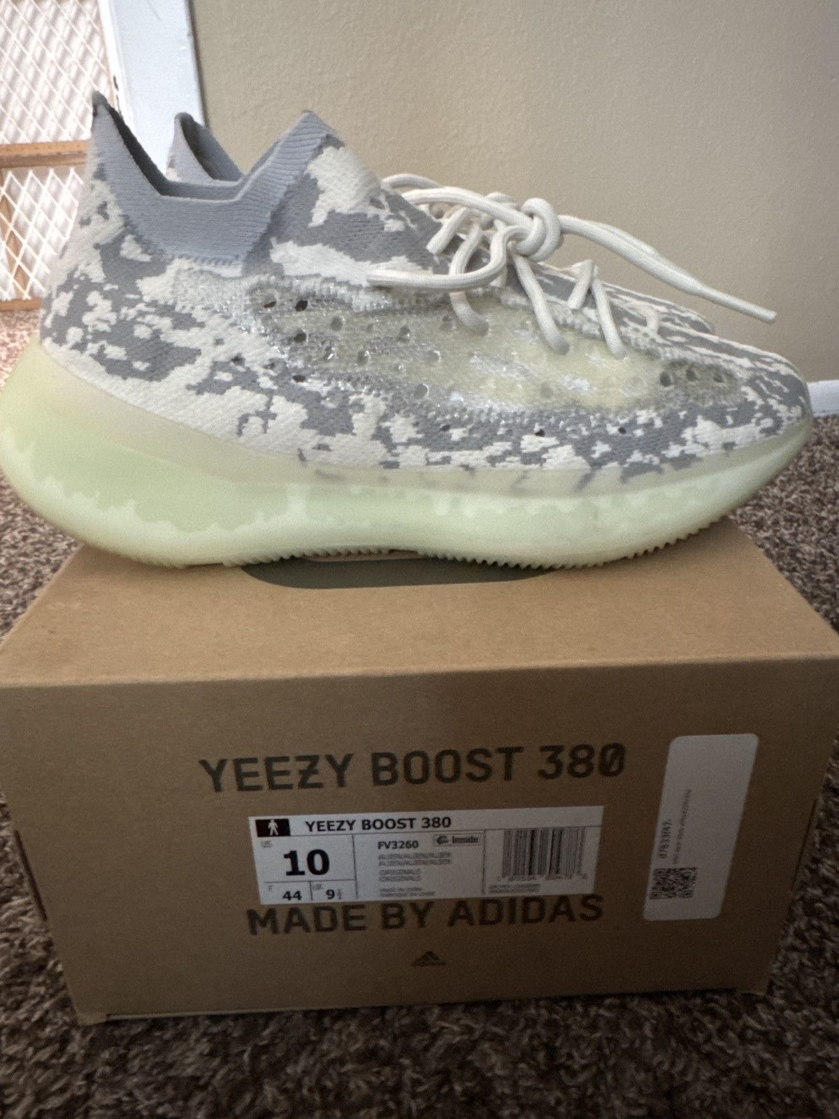 Yeezy Yeezy Boost 380 “Alien” Size US 10 / EU 43 - 2 Thumbnail