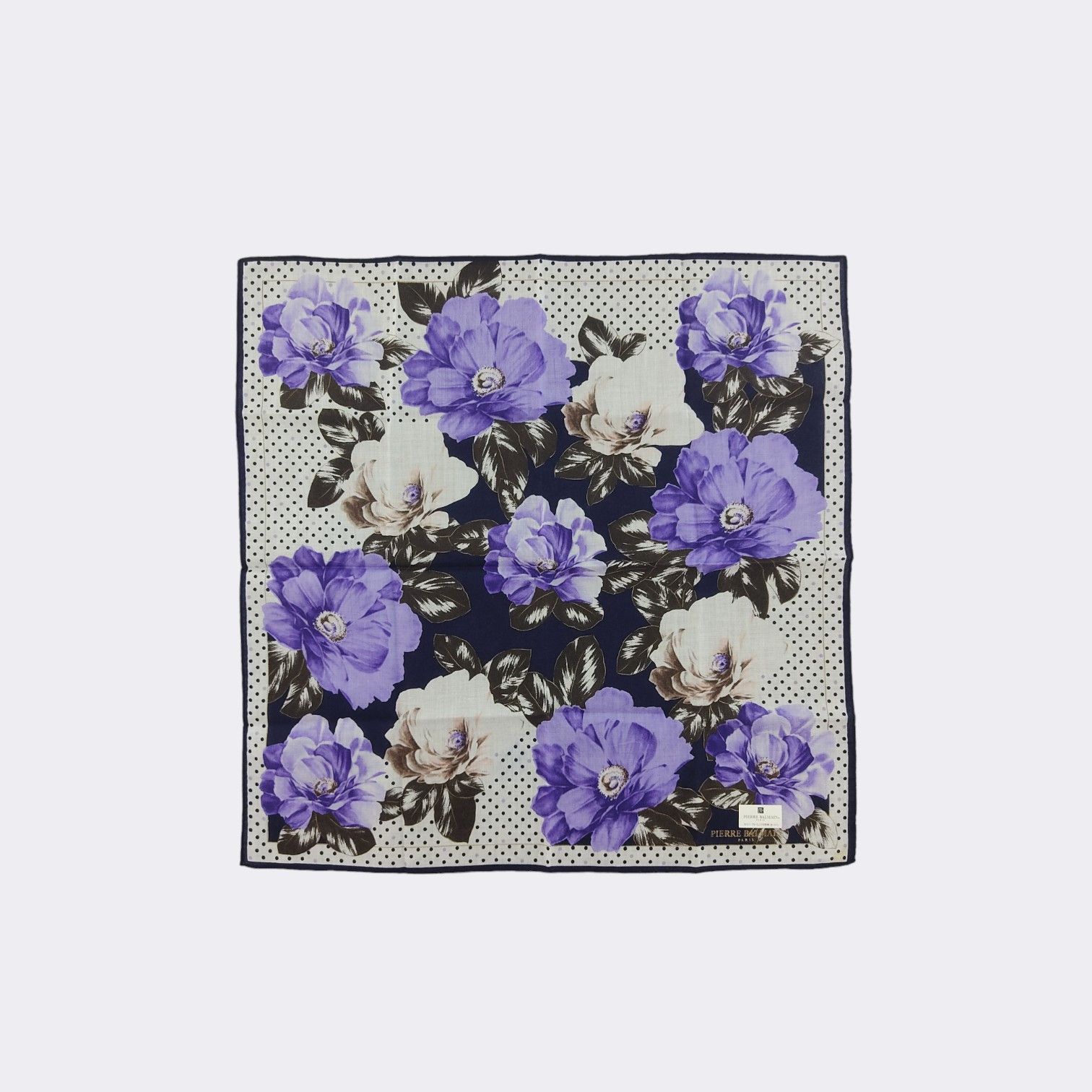 Pierre Balmain Vintage Pierre Balmain Handkerchief Neckerchief H061F Size ONE SIZE - 2 Thumbnail