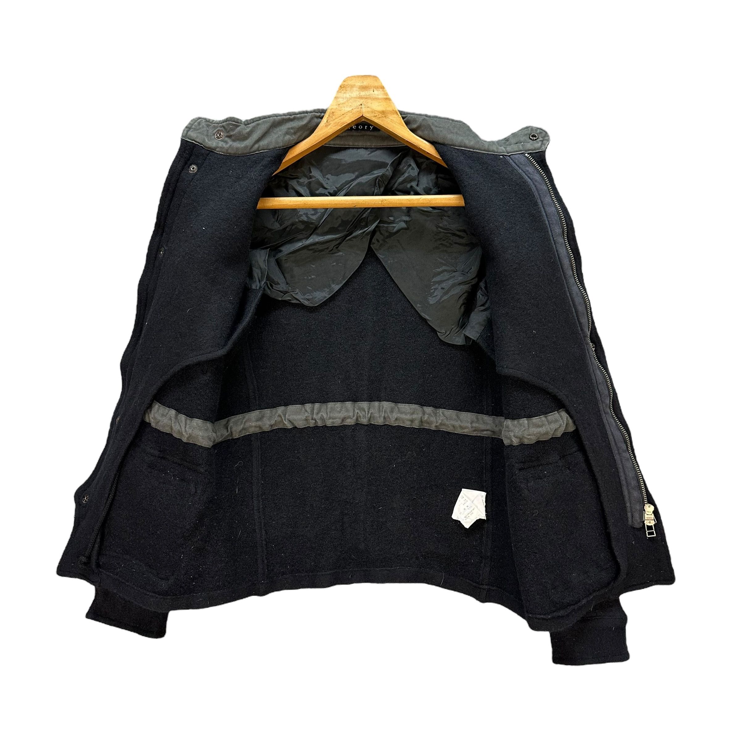 Theory THEORY Button Zipper Wool Jacket #A47-1094 Size XS / US 0-2 / IT 36-38 - 7 Thumbnail