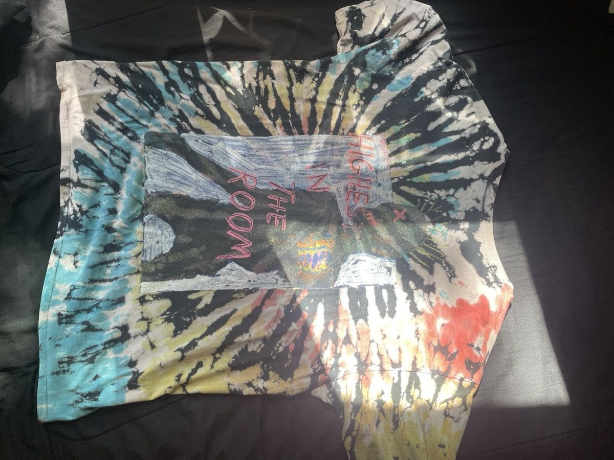 Travis Scott Highest in the Room Tie Dye Tee Size US XL / EU 56 / 4 - 6 Thumbnail