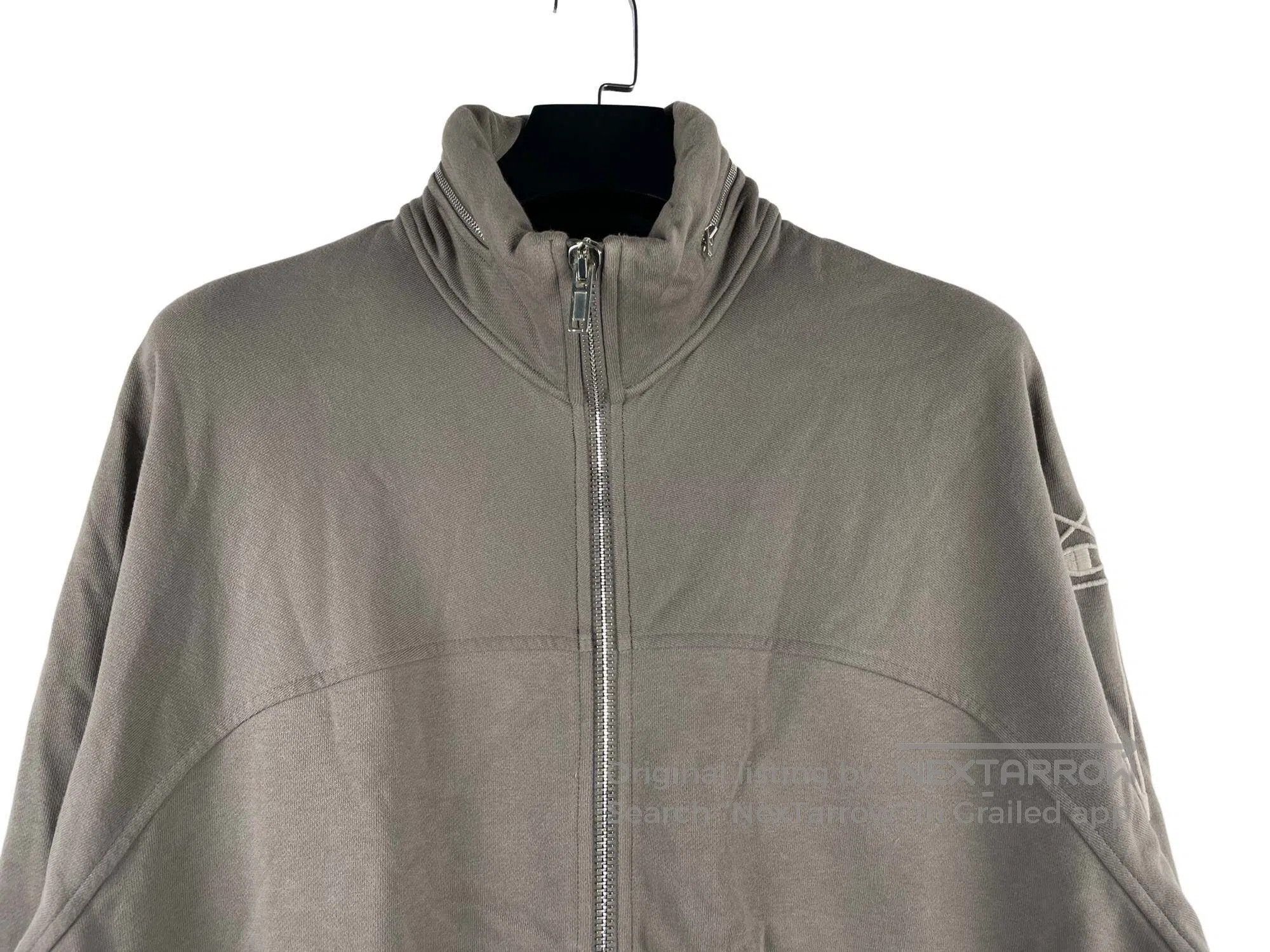 Rick Owens RICK OWENS Logo Embroidery Zipper Jacket Size US L / EU 52-54 / 3 - 3 Thumbnail