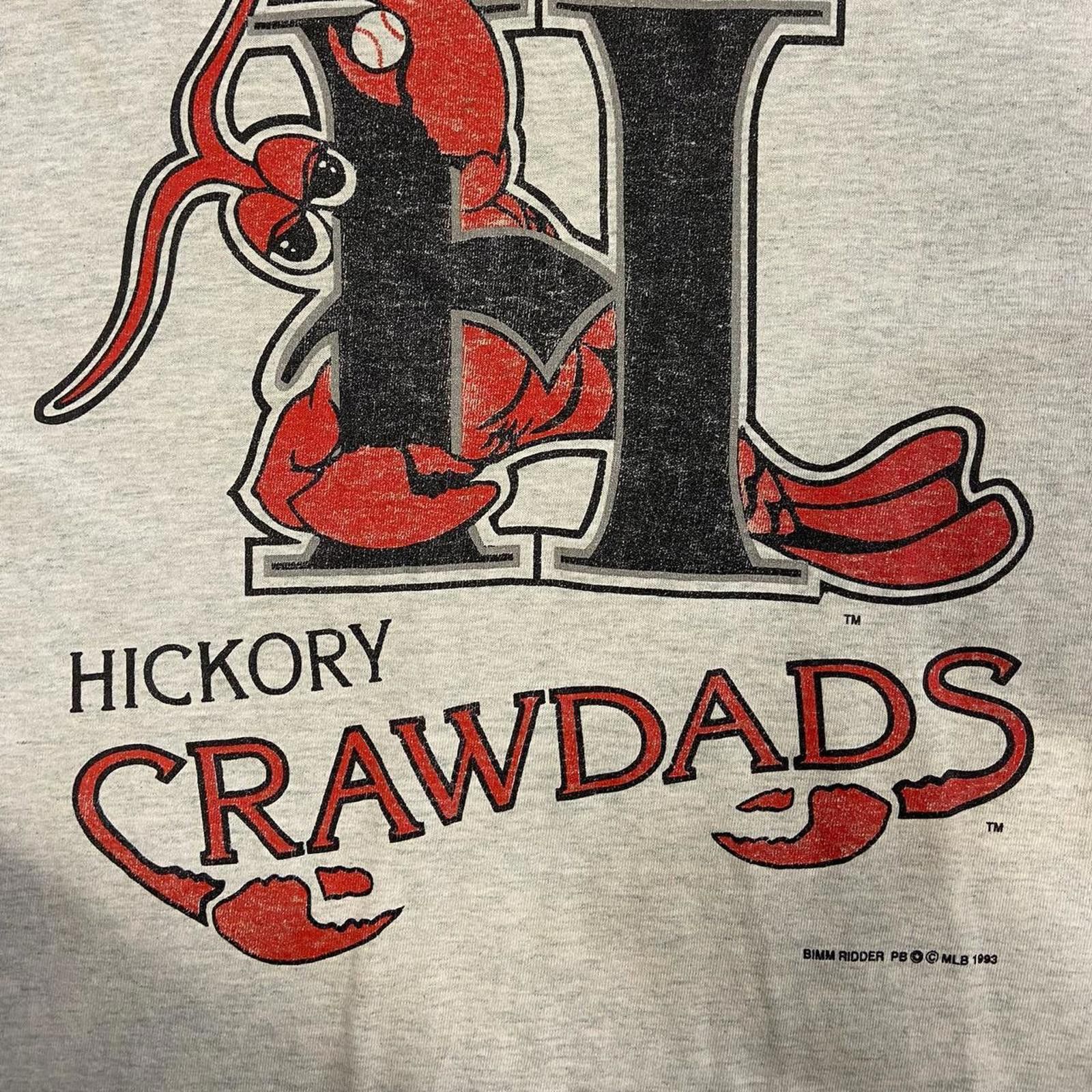 Vintage 1993 Hickory Crawdads Tee Size US M / EU 48-50 / 2 - 2 Thumbnail