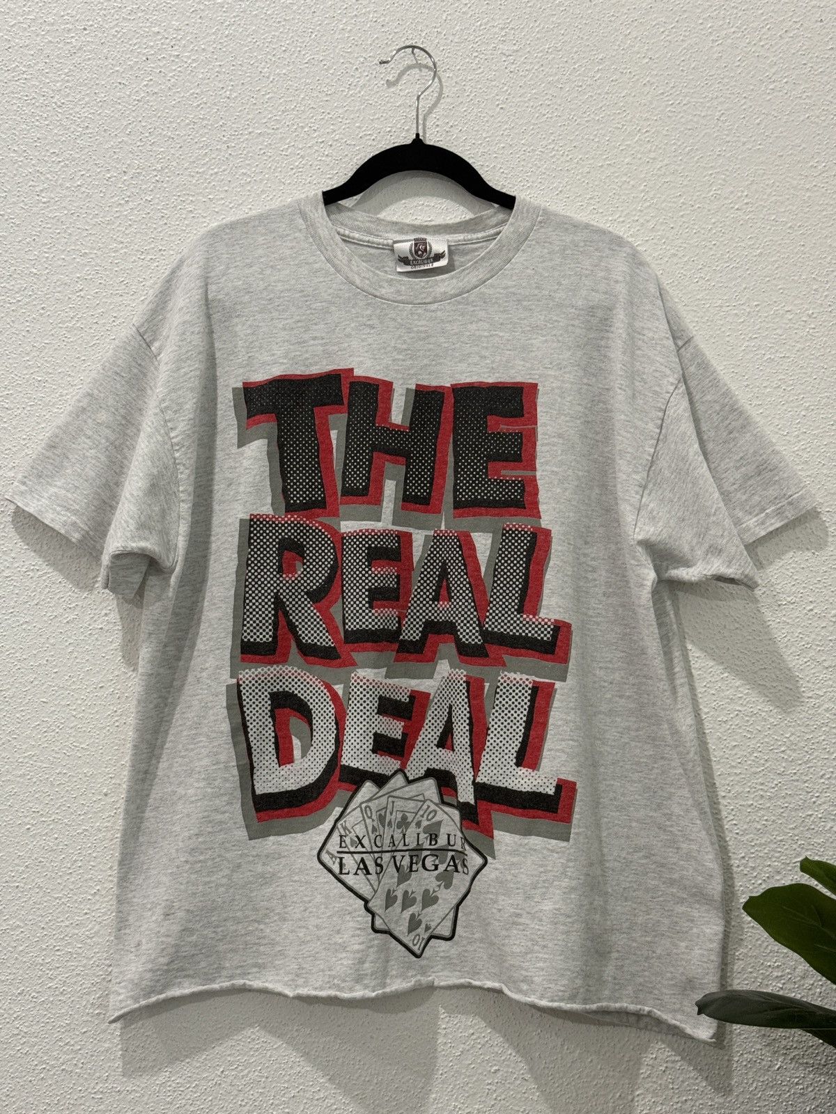 Vintage Vintage 90s The Real Deal Excalibur Las Vegas Tshirt XL USA Size US XL / EU 56 / 4 - 2 Thumbnail