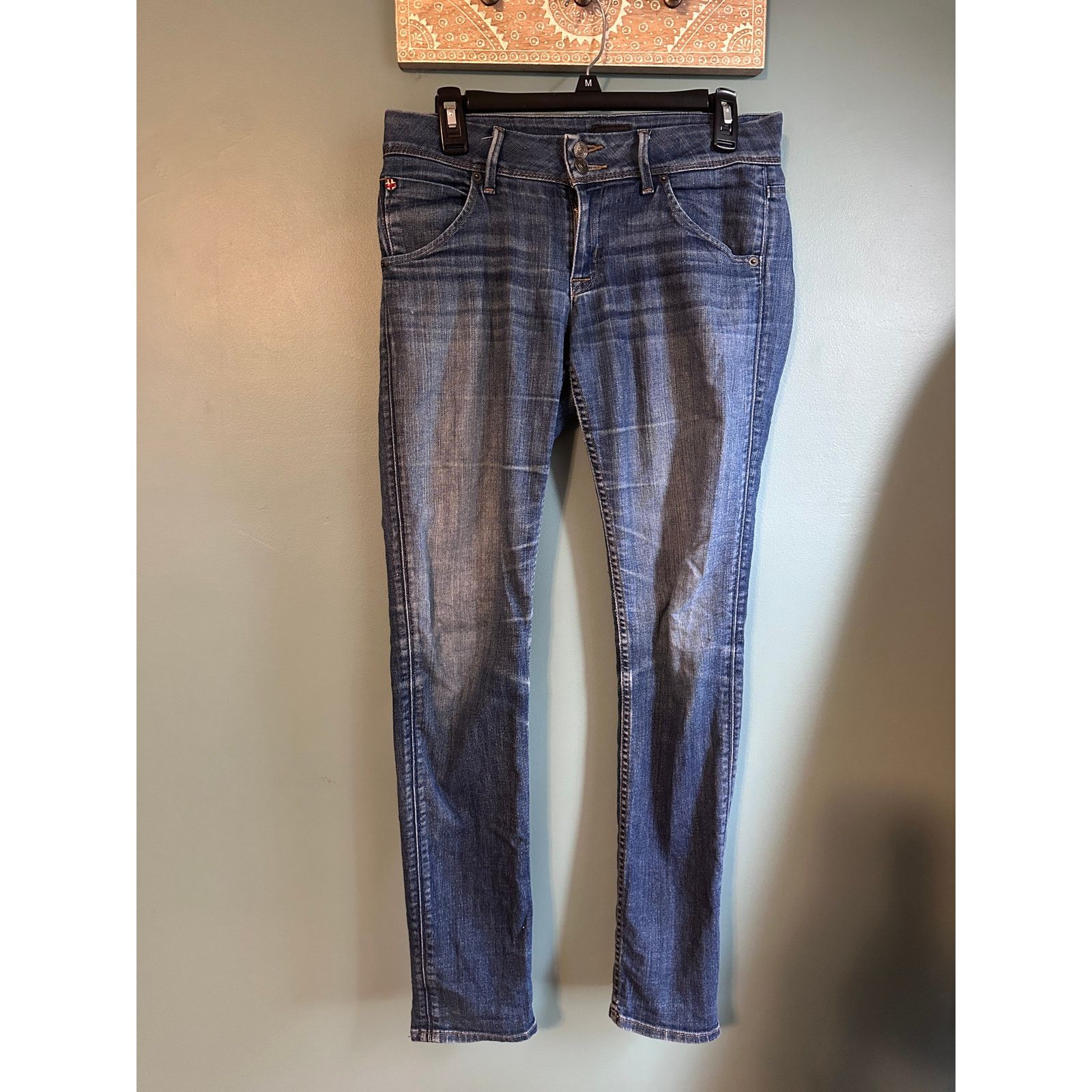 Hudson Hudson Collin Flap Skinny Jean Low Rise 27 Size 27" / US 4 / IT 40 - 3 Thumbnail