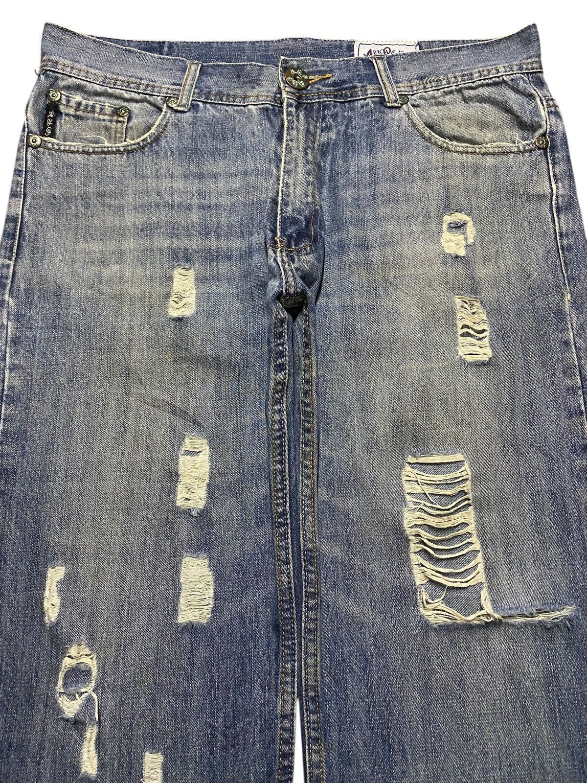 Other Vintage America&First Denim Tears Baggy Jeans Size US 38 / EU 54 - 3 Thumbnail