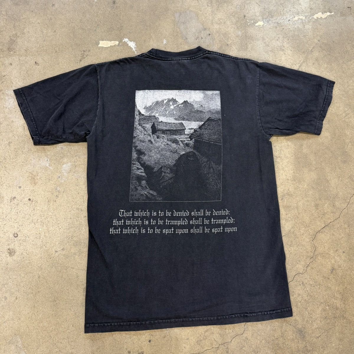 Band Tees 1Burzum Band T Shirt Boot Vintage Mayhem l Of Filth Size US M / EU 48-50 / 2 - 4 Thumbnail
