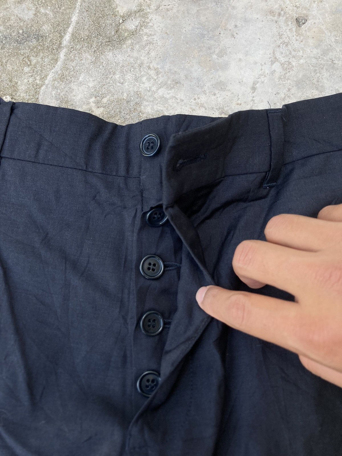 Helmut Lang Helmut Lang Navy Blue Trousers Pants Size US 30 / EU 46 - 4 Thumbnail