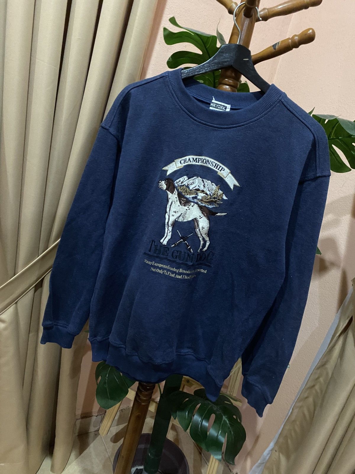 Vintage Vintage MR. YORK “The Gundog Championship Graphic Sweatshirt Size US M / EU 48-50 / 2 - 2 Thumbnail