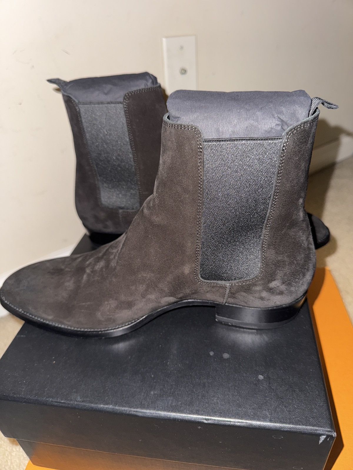 Saint Laurent Paris Wyatt 30 Chelsea Boot Size US 8.5 / EU 41-42 - 4 Thumbnail