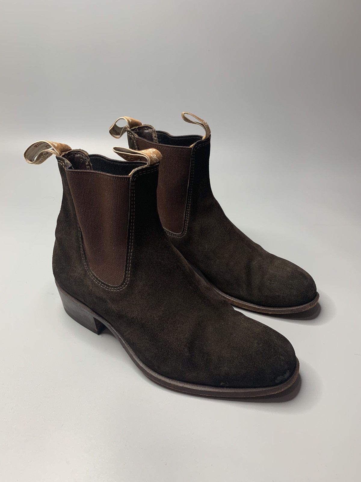 R.M. Williams R.M. Williams Suede Chelsea Boots Size US 5.5 / IT 35.5 - 1 Thumbnail