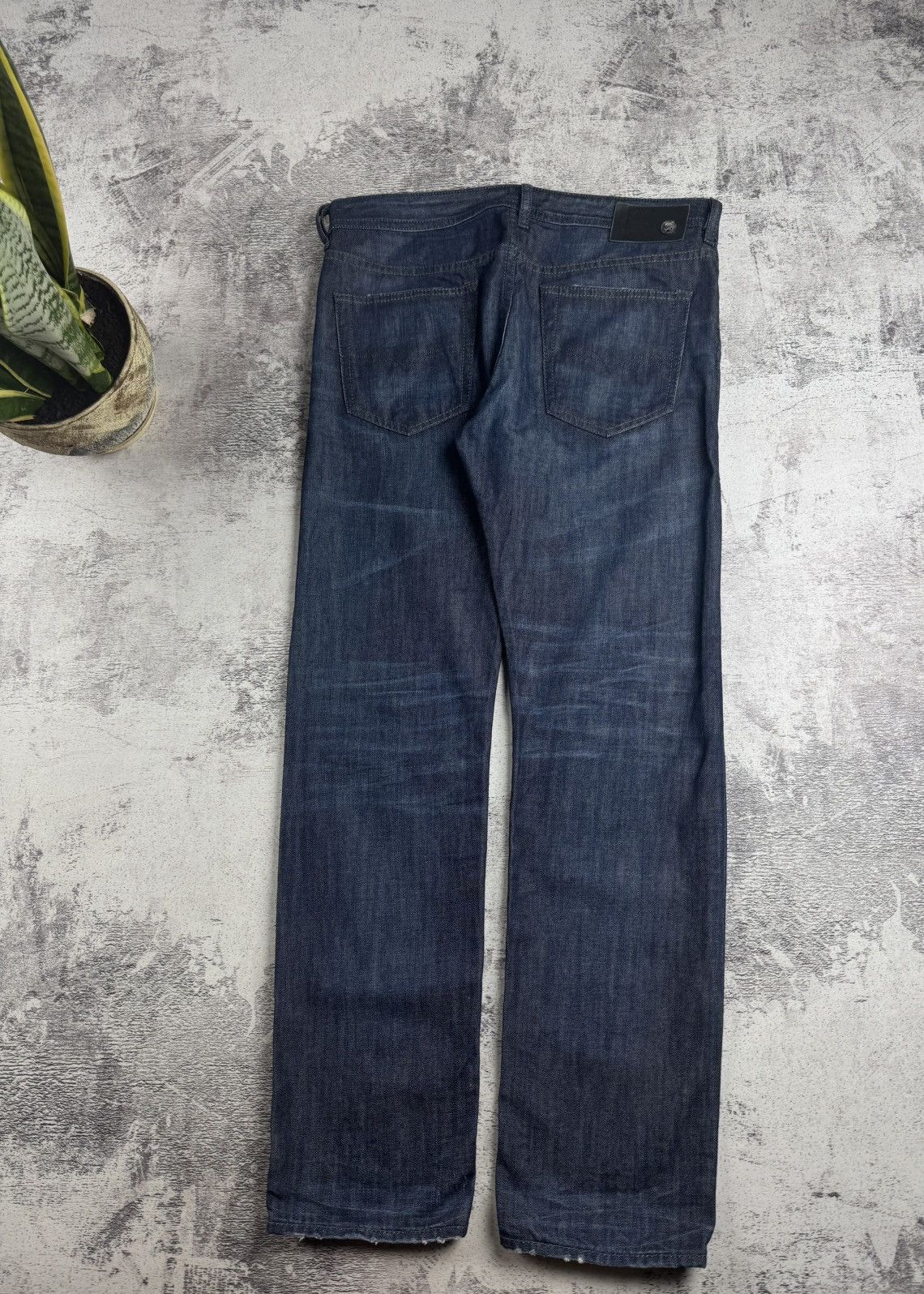 Diesel Diesel Buster W33 L30 Regular Slim-Tapered Men’s Denim Blue Jeans Pants Trousers Size US 33 - 4 Thumbnail
