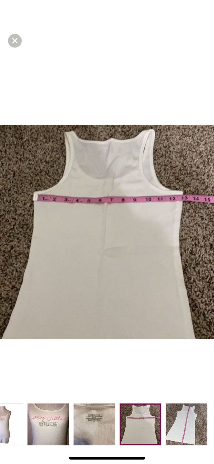 Victoria's Secret Victoria’s Secret large bride tank top Size L / US 10 / IT 46 - 2 Thumbnail