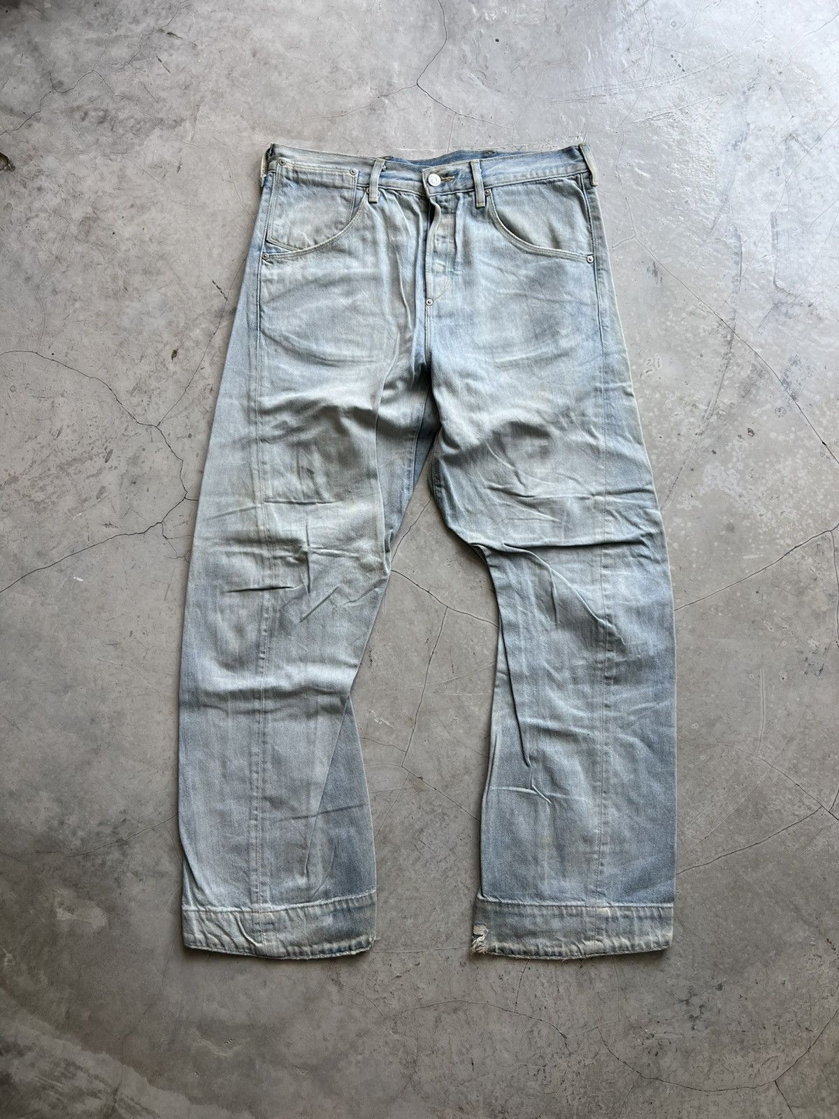 Levi's Levis Engineered Jeans Buckle Back Tag W32 Actual 34x31.5 Size US 32 / EU 48 - 1 Thumbnail