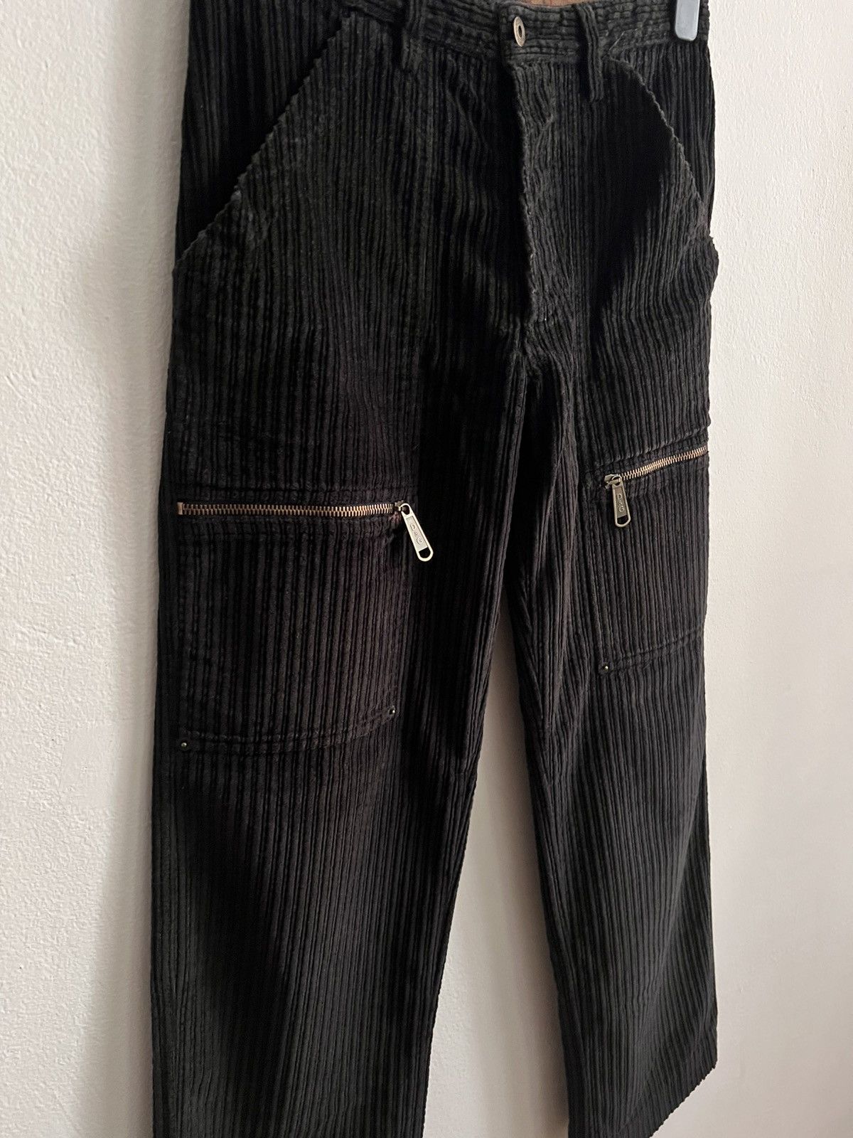 Dolce & Gabbana 2000s Dolce & Gabbana Corduroy multi zip trousers Size US 30 / EU 46 - 2 Thumbnail