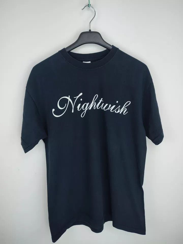 Vintage Vintage NIGHTWISH T-Shirt Size L Size US L / EU 52-54 / 3 - 1 Thumbnail