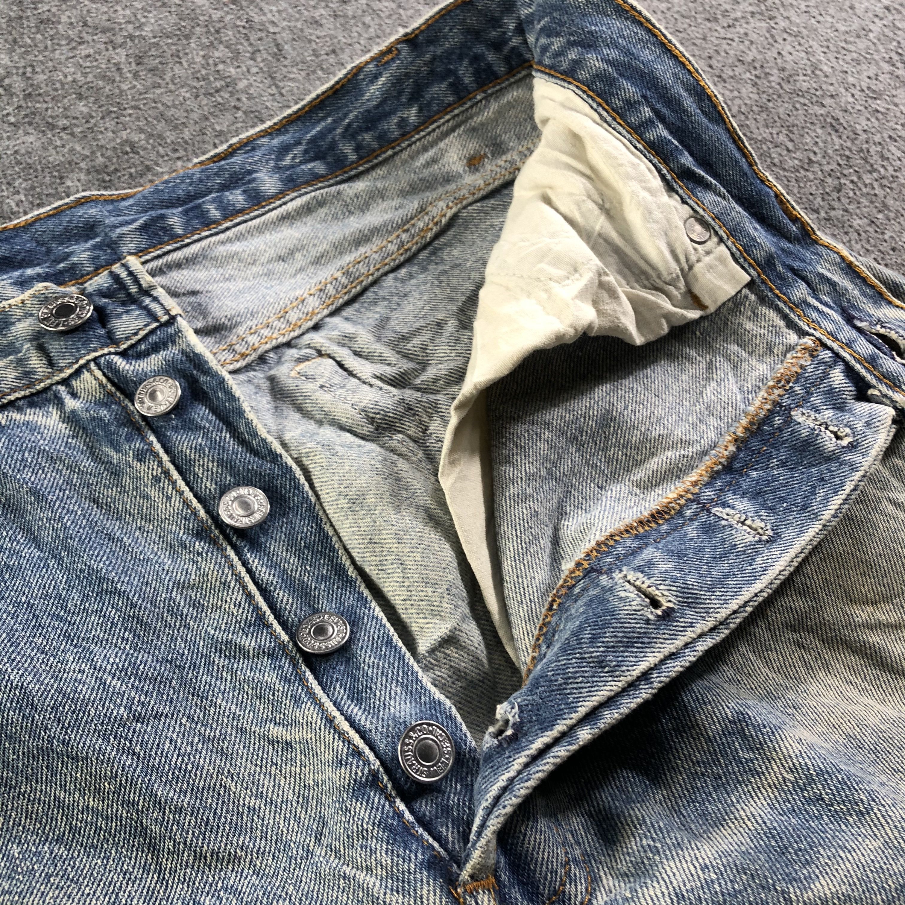 Levi's Vintage 90s Levis 501 Jeans-J3641 Size US 33 - 8 Thumbnail