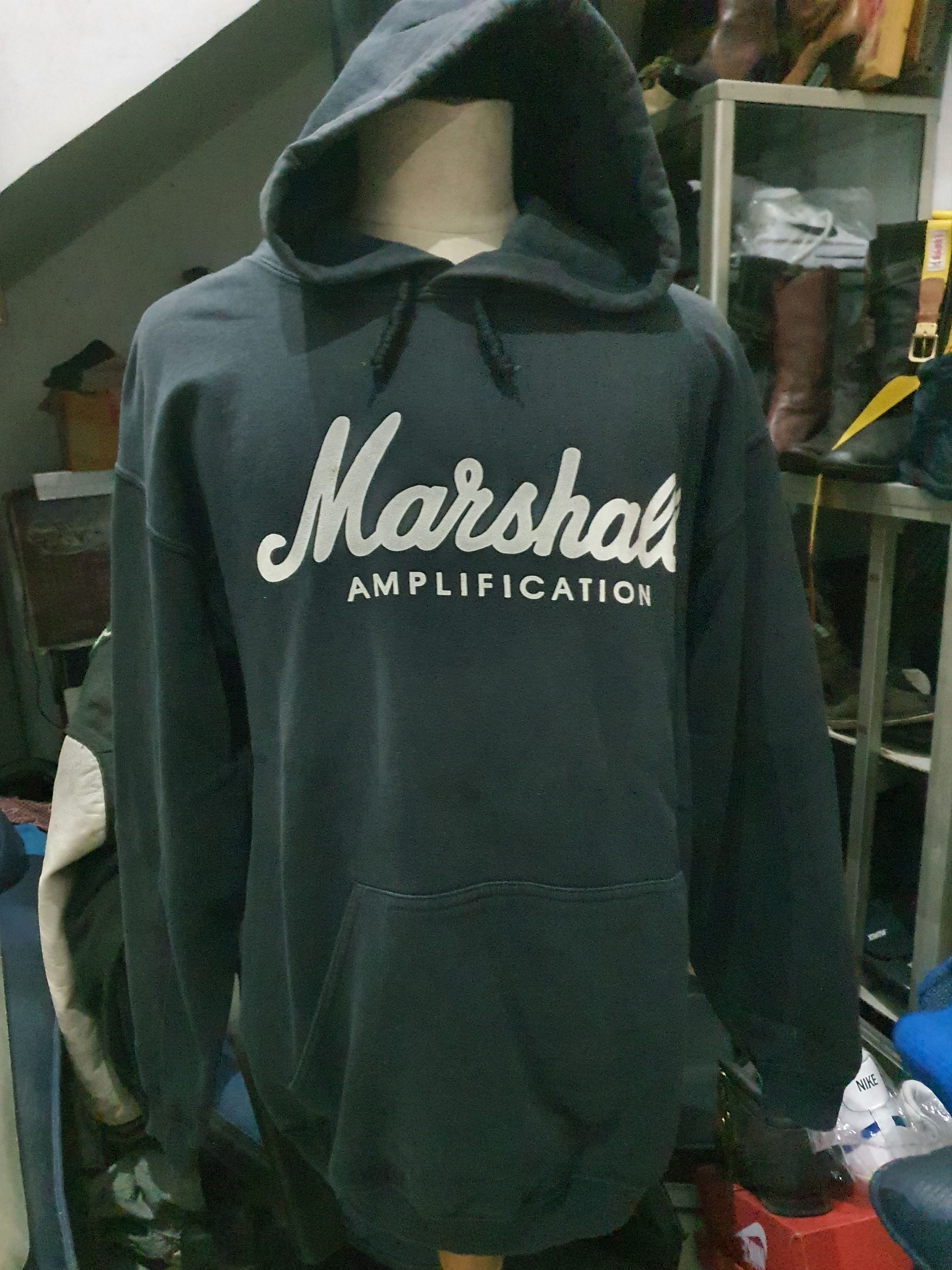 Band Tees 🌈 Marshall amplification vtg Hoodie L XL 🕸 Size US L / EU 52-54 / 3 - 2 Thumbnail