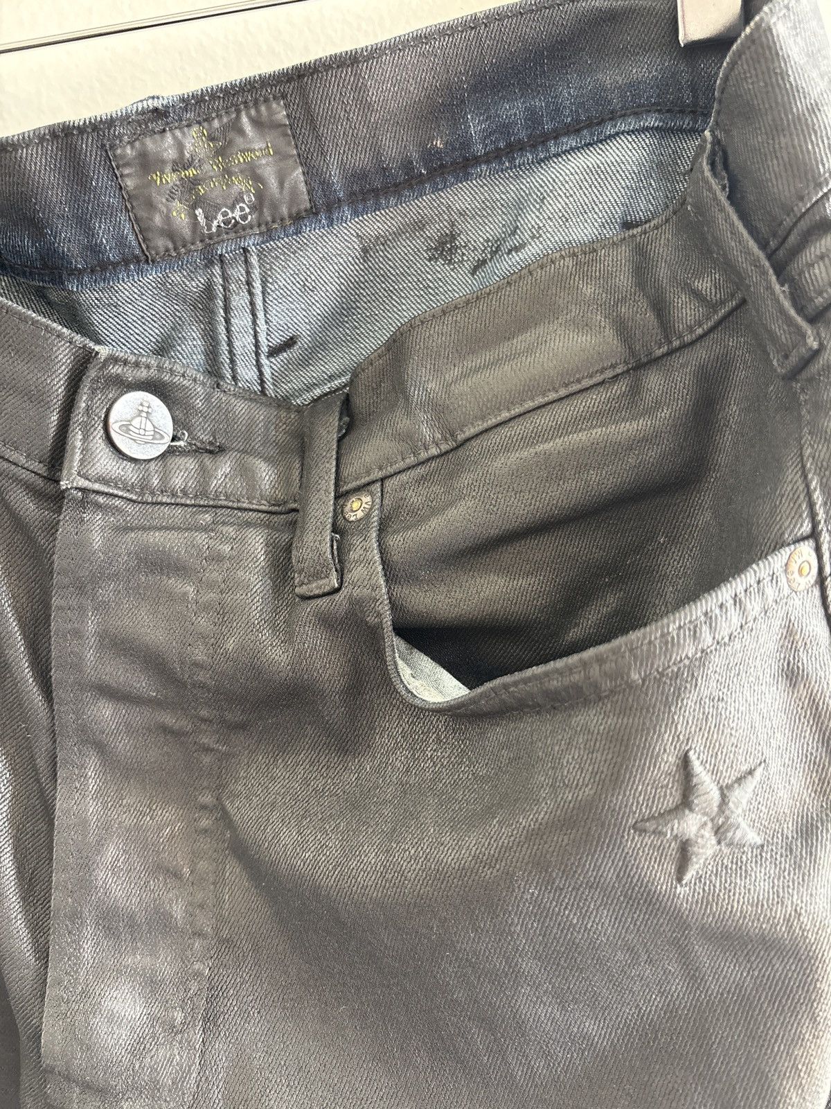Vivienne Westwood VIVIENNE WESTWOOD WAXED DENIM Size US 30 / EU 46 - 5 Thumbnail