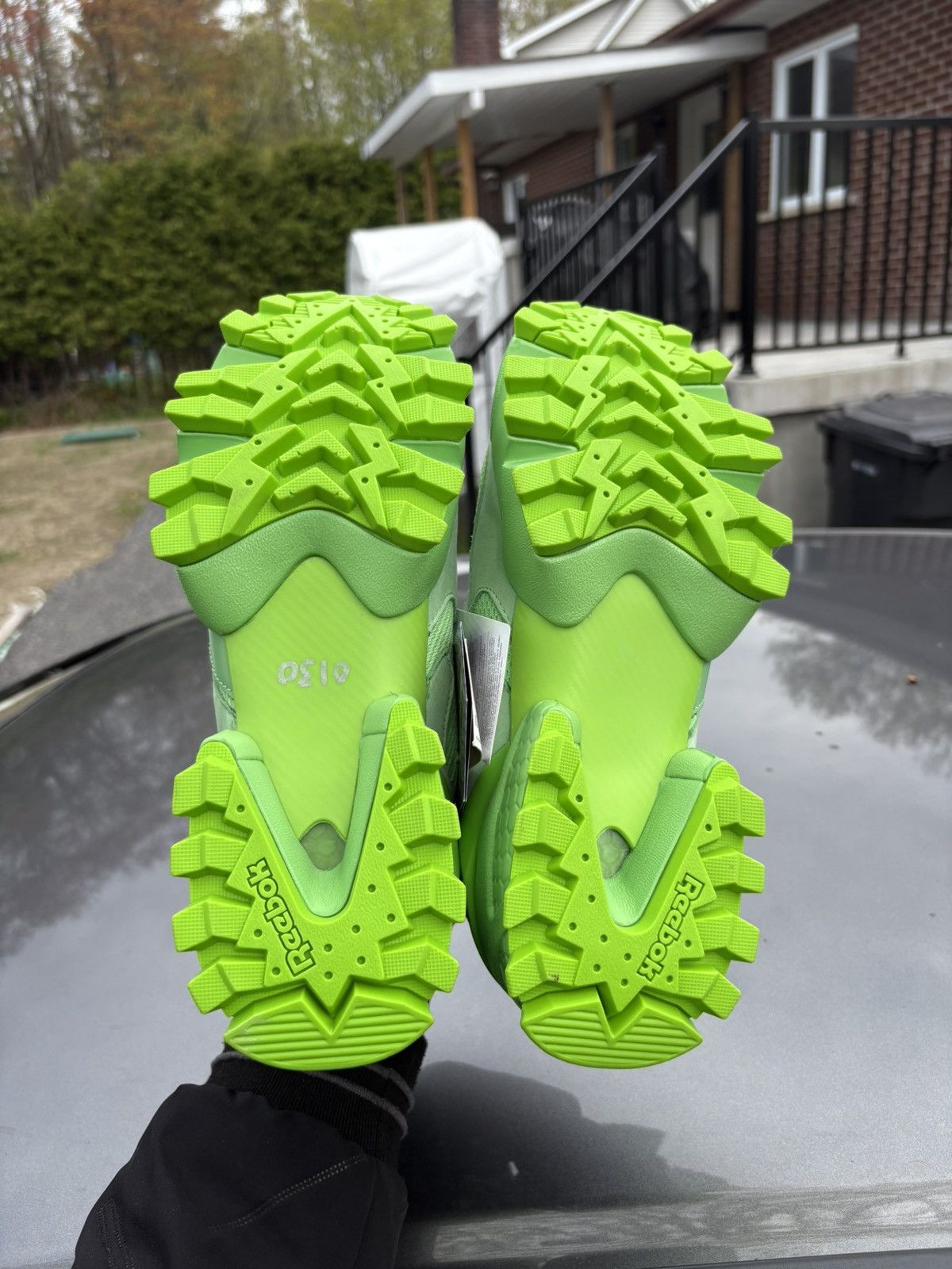 Pyer Moss × Reebok Pyer Moss x Experiment 4 Trail Fury ‘Grass is Greener’ Size US 9.5 / EU 42-43 - 6 Thumbnail