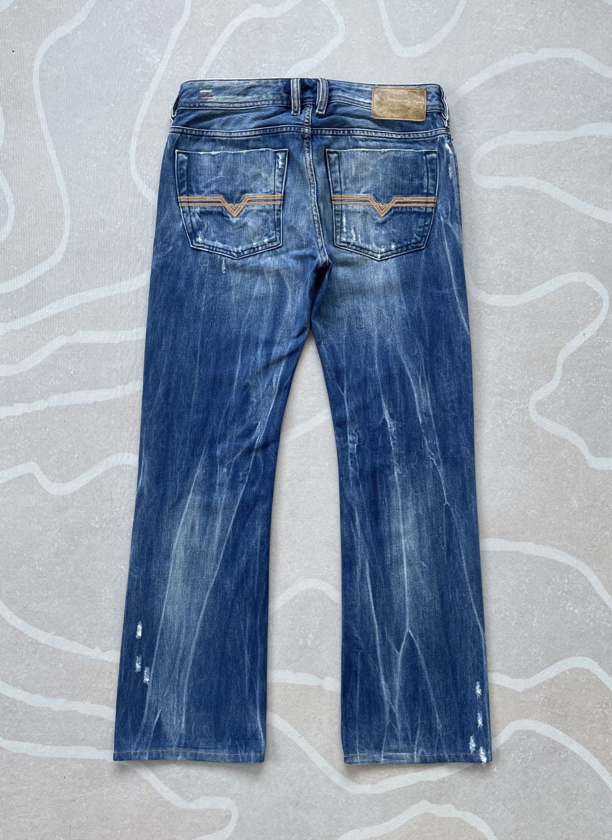 Diesel Diesel Zatiny Jeans (P102) Size US 30 / EU 46 - 1 Thumbnail
