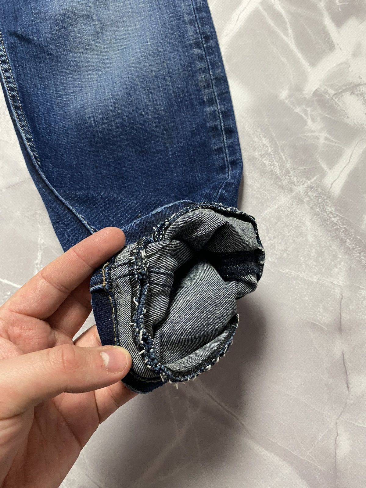 Diesel Diesel Jeans Washed Denim Distressed Stretch Mens Size 36 Size US 36 / EU 52 - 8 Thumbnail