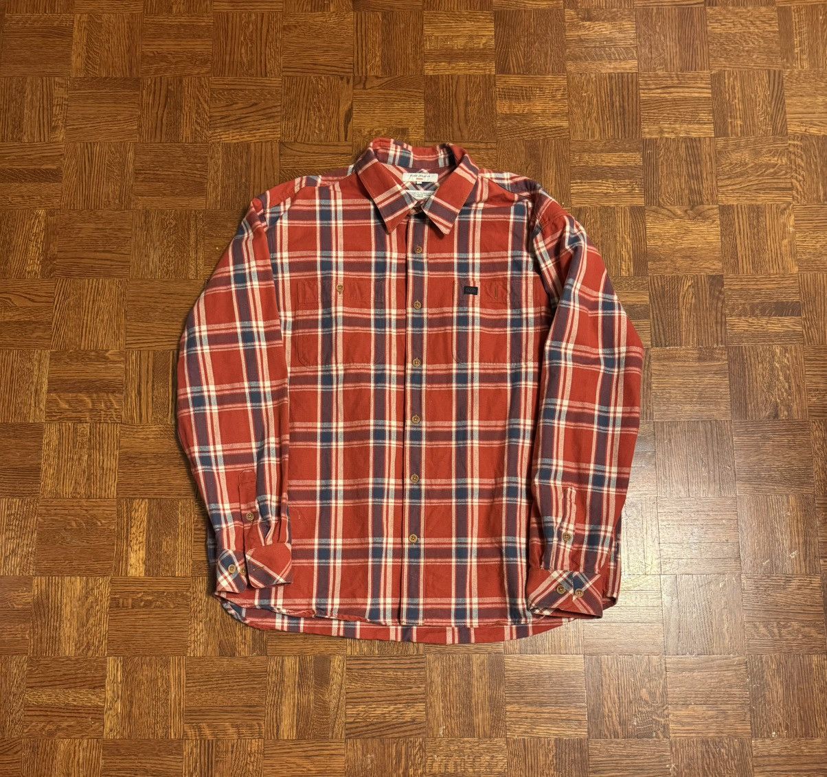 Nudie Jeans Nudie Jeans Red Filip Shirt Size US XL / EU 56 / 4 - 1 Thumbnail