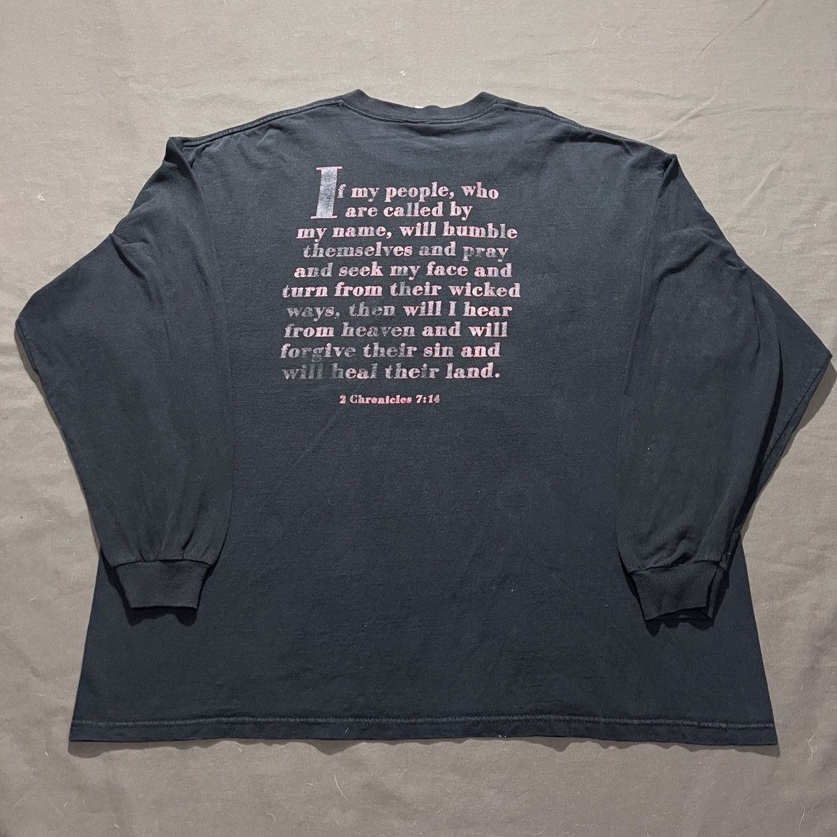 Vintage Vtg 90s America It's Time BibleGod Jesus 2XL Living Epistles Size US XXL / EU 58 / 5 - 6 Thumbnail