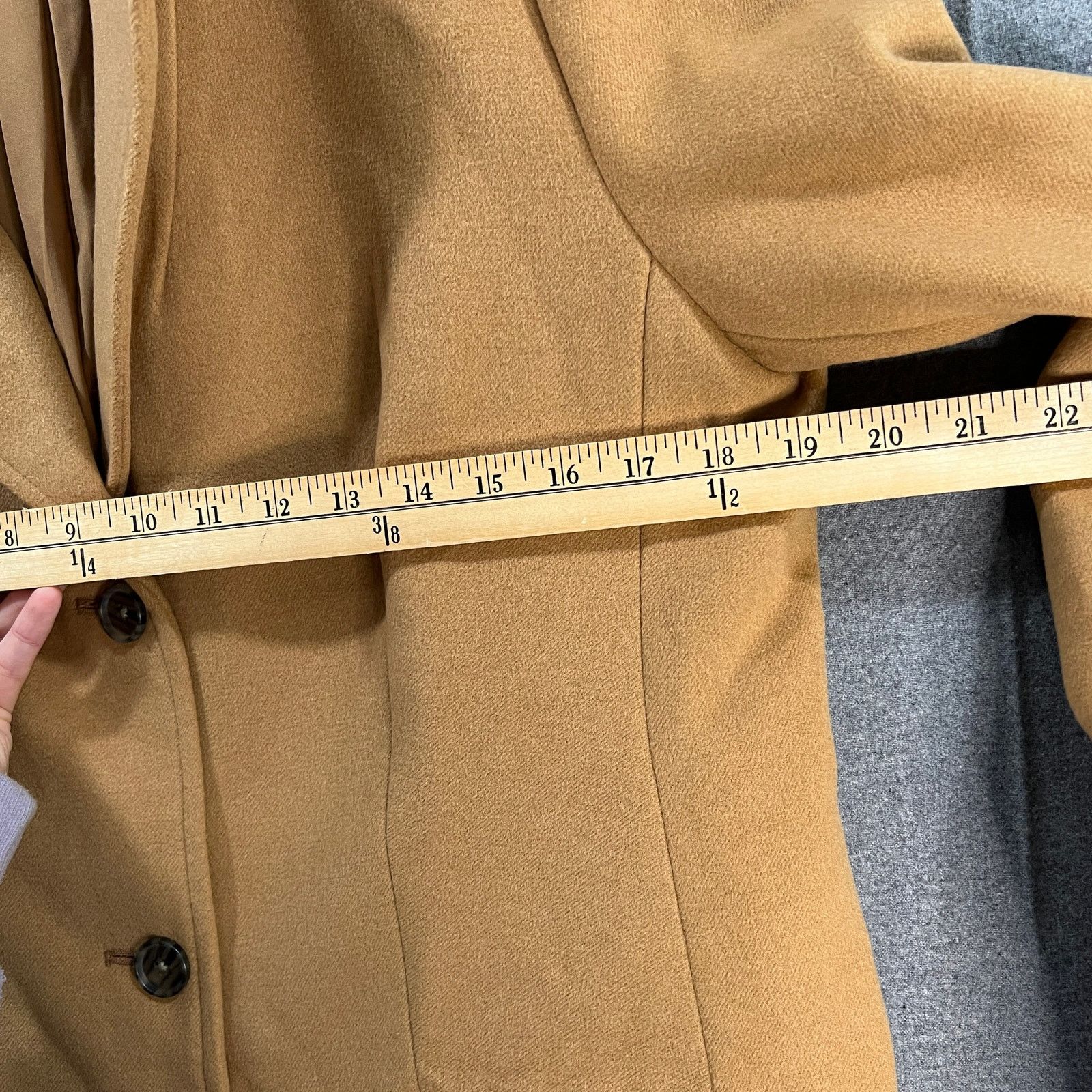 Other Candace Cameron Bure Regular Button-Front Tailored Coat Size M / US 6-8 / IT 42-44 - 7 Thumbnail