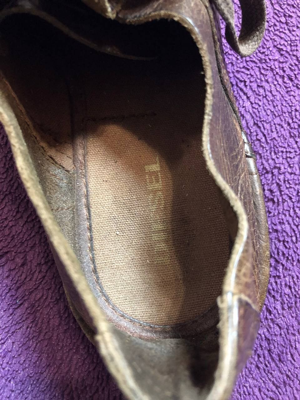 Diesel Diesel Trainers Brown Leather Wish Retro Vintage RARE SHOES Size US 9 / EU 42 - 4 Thumbnail