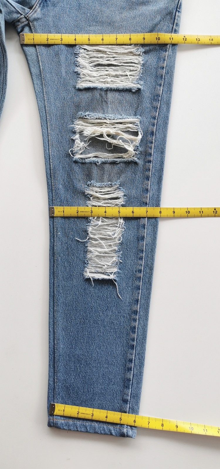 Levi's × Undercover Vintage Levis 505 Distressed Jeans Looklike Undercover Size US 32 / EU 48 - 10 Thumbnail