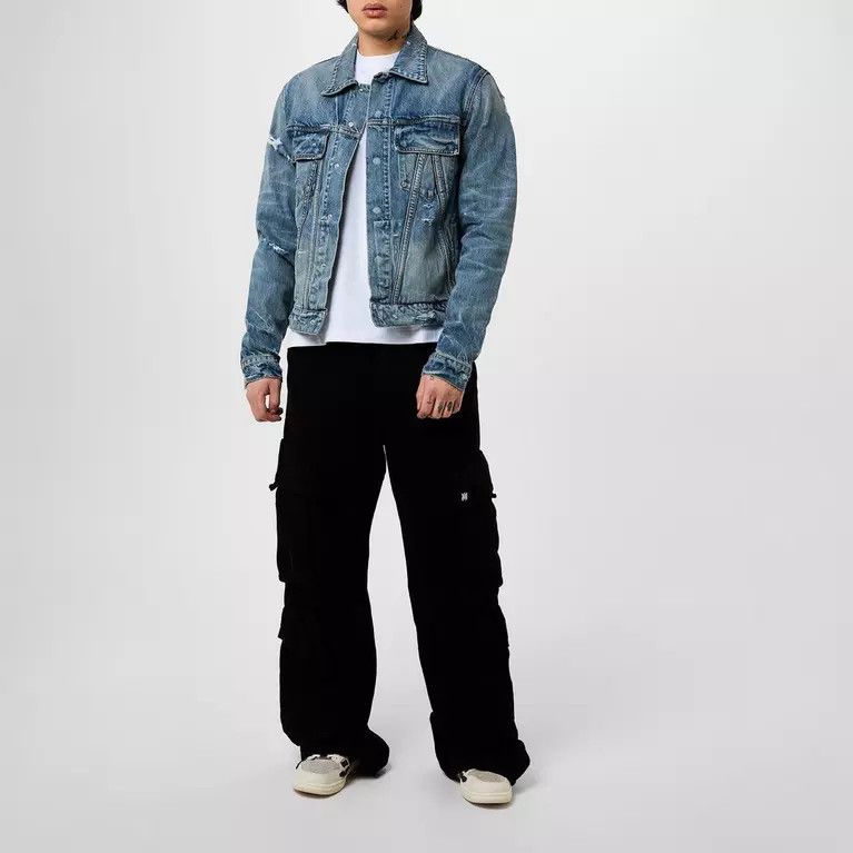 Amiri o1y0525 Denim Jacket in Blue Size US XL / EU 56 / 4 - 6 Thumbnail