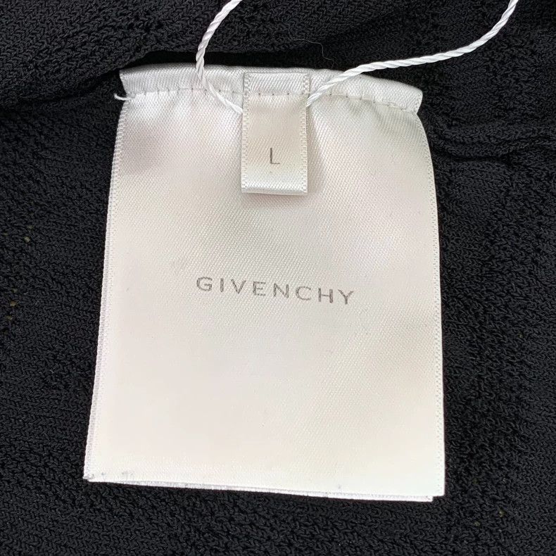 Givenchy Givenchy Black Logo Letter Printed Round-Neck Short-Sleeve Size US L / EU 52-54 / 3 - 6 Thumbnail