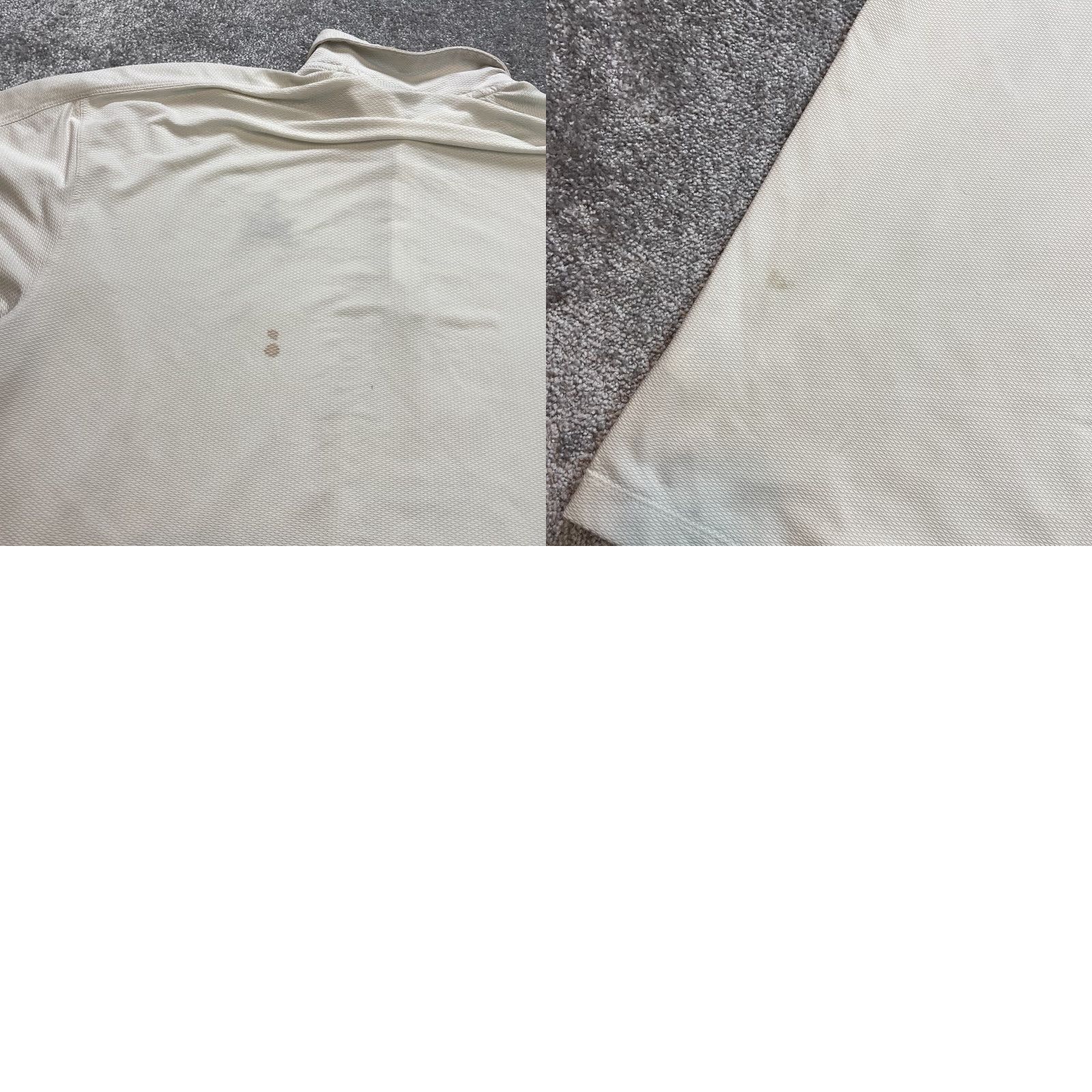 Nike Nike Golf Polo Shirt Mens XL White Textured Collared Shady Canyon Logo Short Sleeve Breathable Lightweight Action Sports Golf Fashion Shirt Size US XL / EU 56 / 4 - 10 Thumbnail