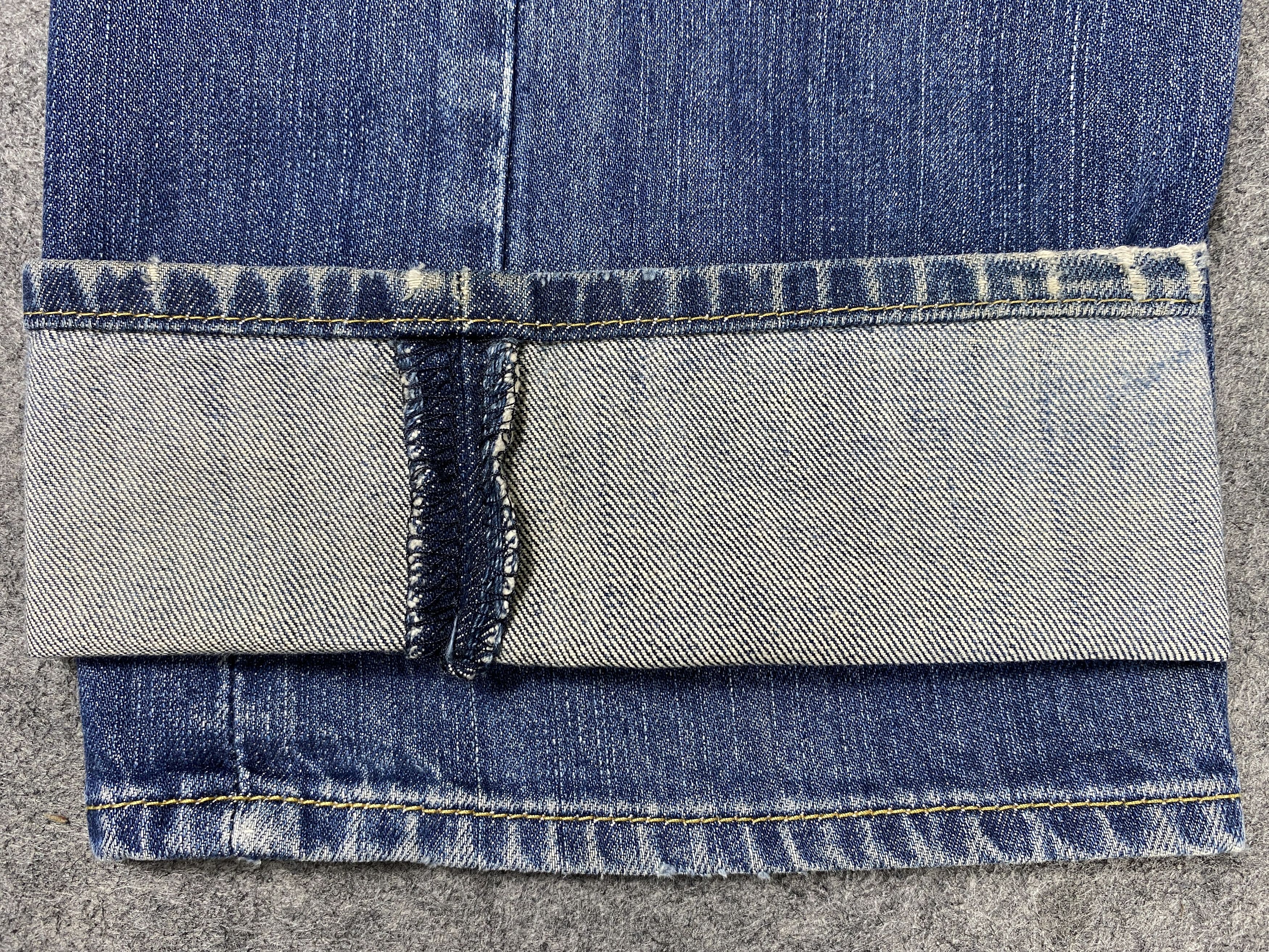 Levi's Distressed Blue Vintage Levi's 501 Jeans 36x31 Denim -JN2221 Size US 36 / EU 52 - 10 Thumbnail
