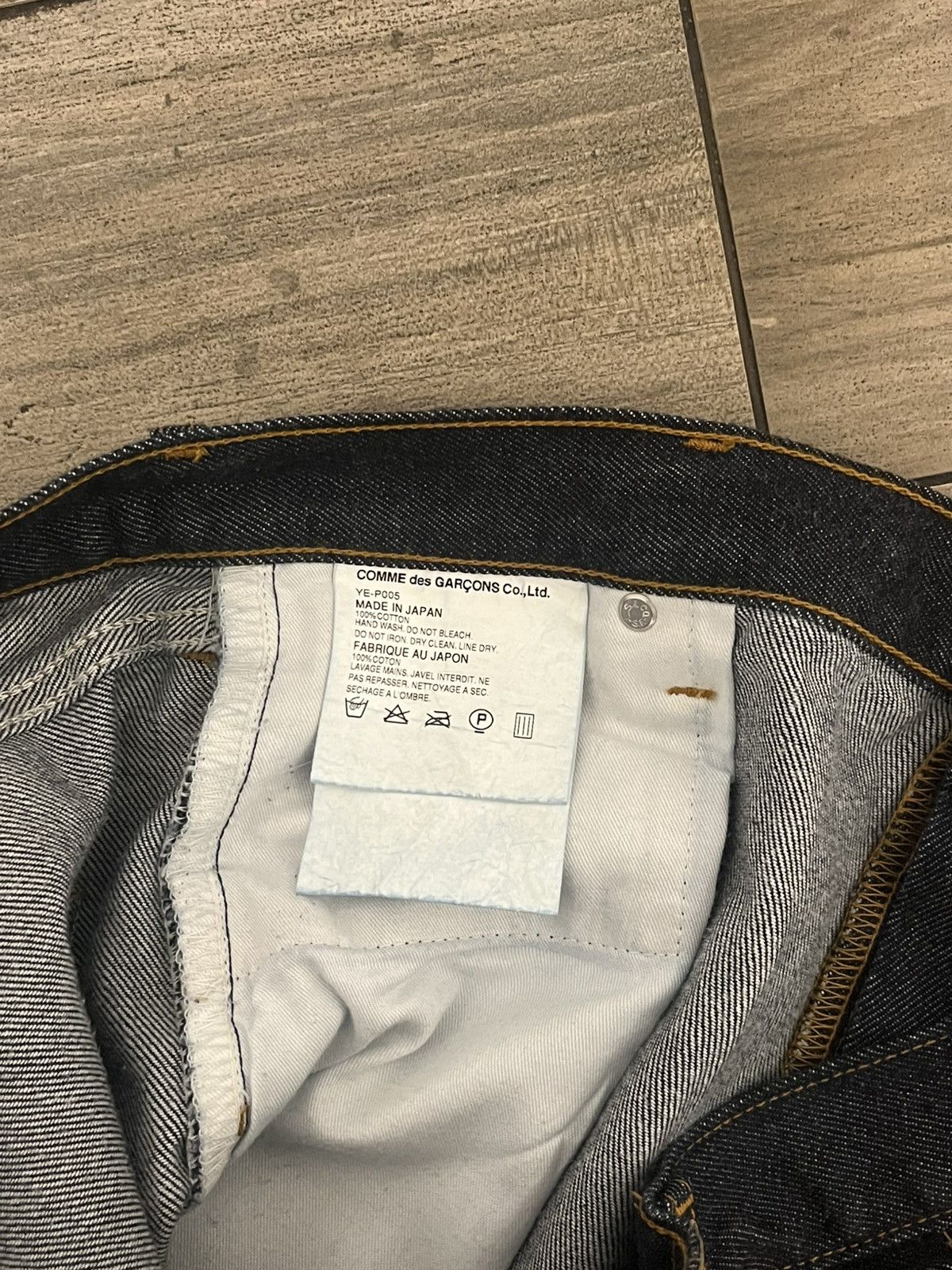 Comme des Garcons Junya watanabe x levis x cdg japanese raw denim Size US 42 / EU 58 - 5 Thumbnail