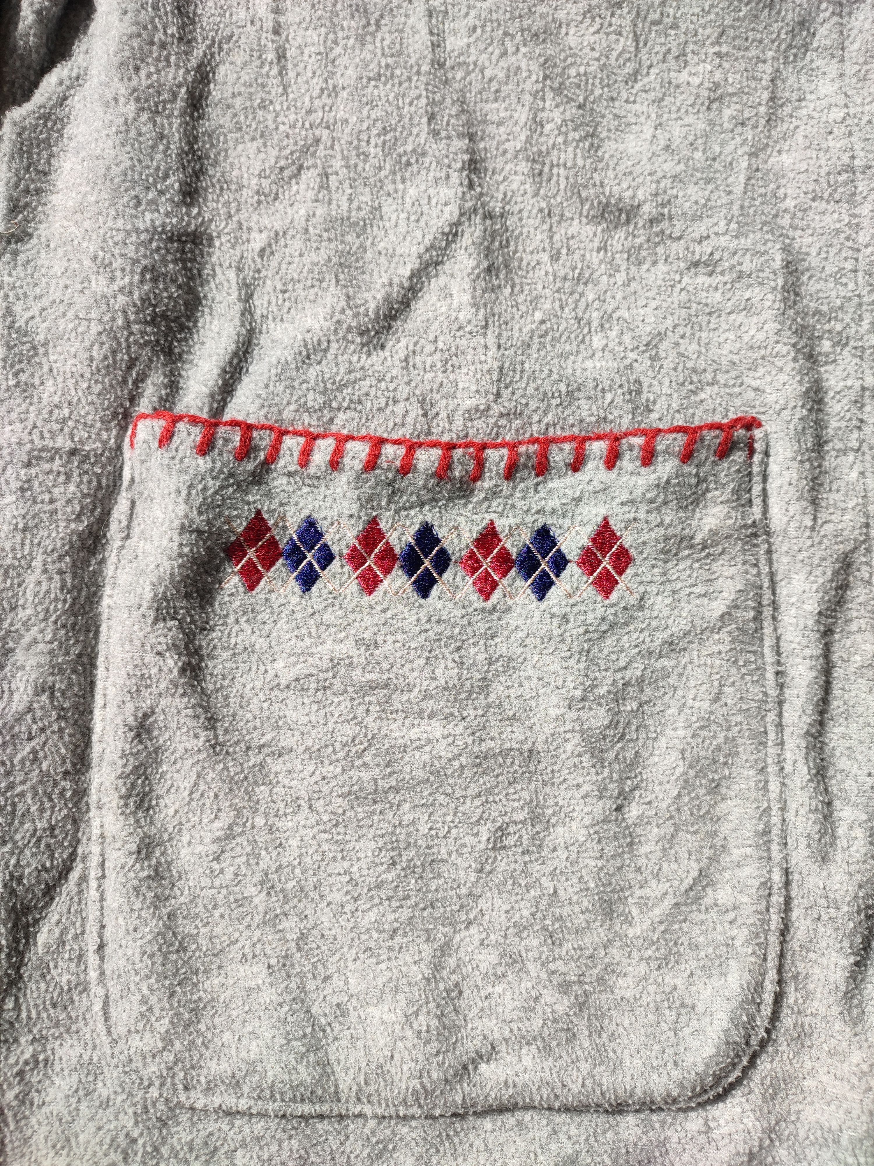 Japanese Brand 💥Vintage Un Jardin En Plus Paris Fleece Jacket Size US M / EU 48-50 / 2 - 9 Thumbnail