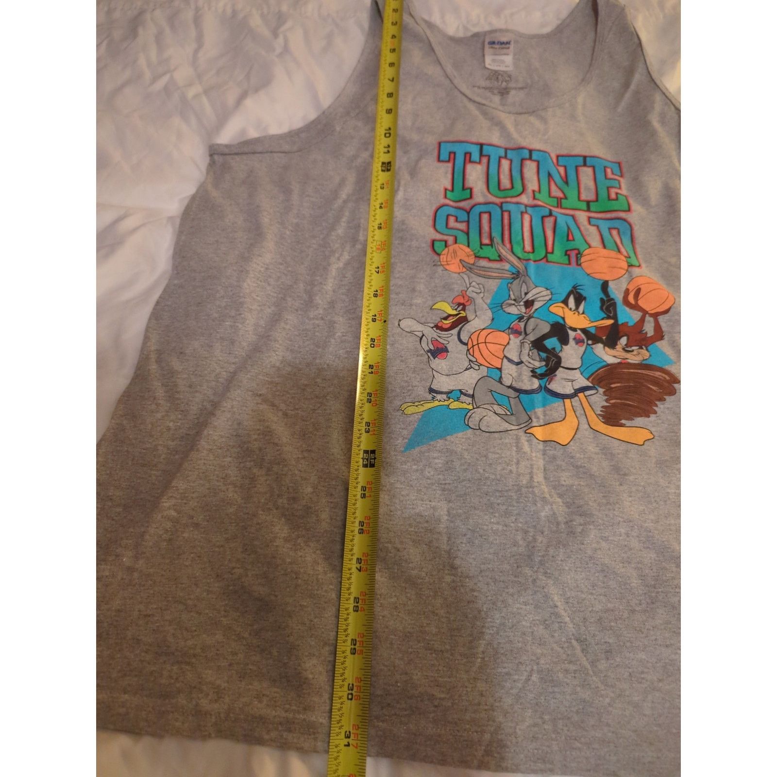 Gildan Space Jam Toon Squad Tank Top Bugs Bunny Jordan Gildan 2XL Size US XXL / EU 58 / 5 - 4 Thumbnail